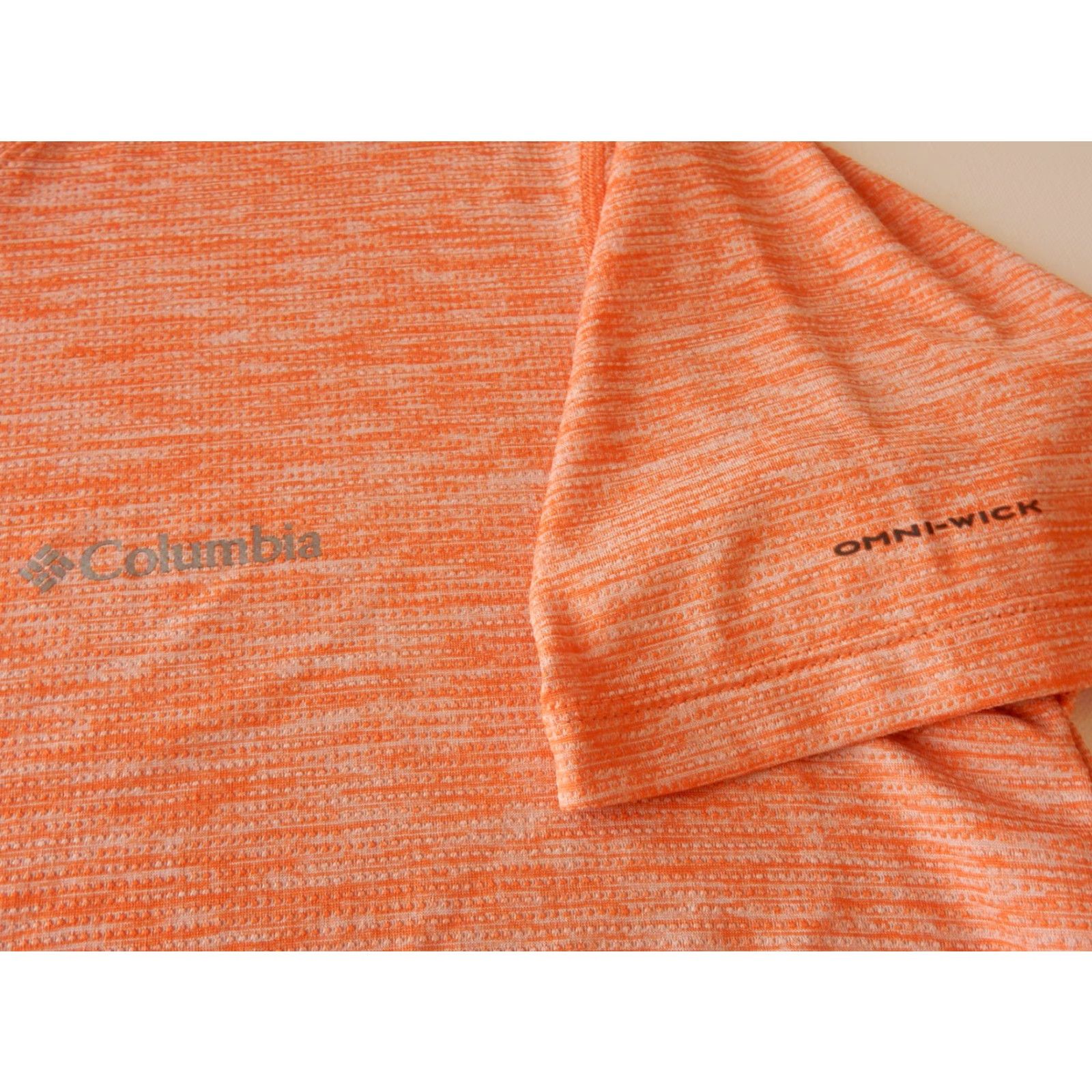 Vintage Columbia T-Shirt Orange L Men Short Sleeve Omni Wick Activewear Shirt Mens Regular Size L Size US L / EU 52-54 / 3 - 2 Thumbnail