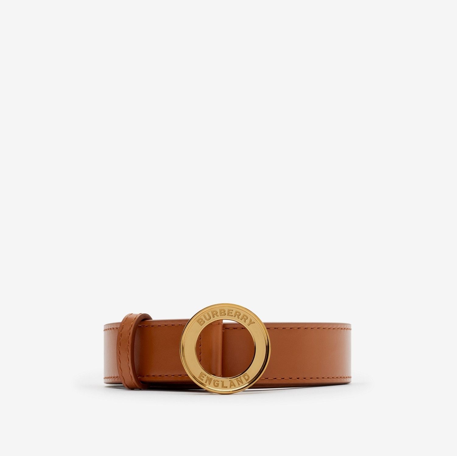 Burberry o1w1db10226 Size: S / Logo Graphic Leather Belt Brown Size ONE SIZE - 1 Preview