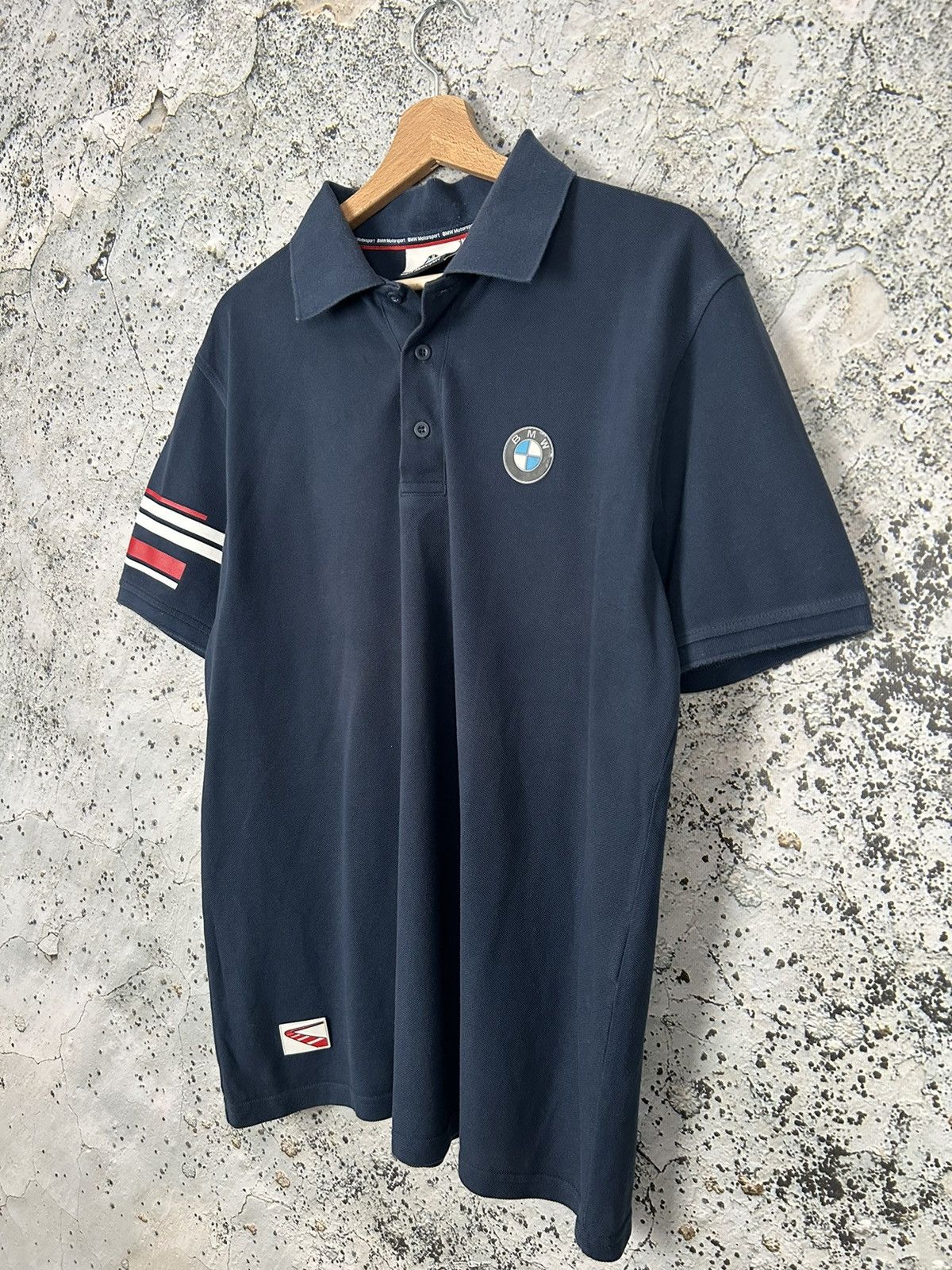 BMW BMW Motorsport Racing Streetwear Polo Vintage Hype Size US M / EU 48-50 / 2 - 2 Thumbnail