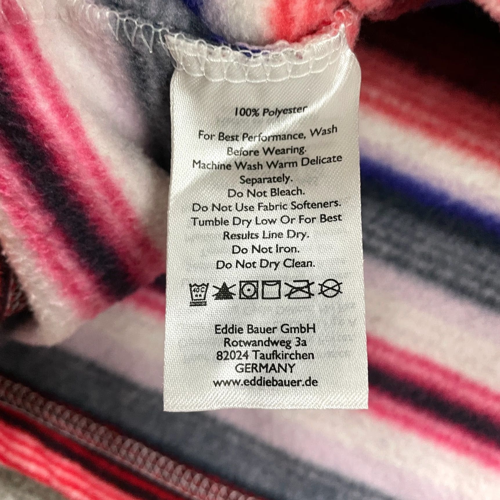 Eddie Bauer Eddie Bauer Sweatshirt 1/4 Zip Fleece Pullover Women Small Multicolor Striped Long Sleeve Shirt Jumper Womens Regular Fit Size S / US 4 / IT 40 - 5 Thumbnail