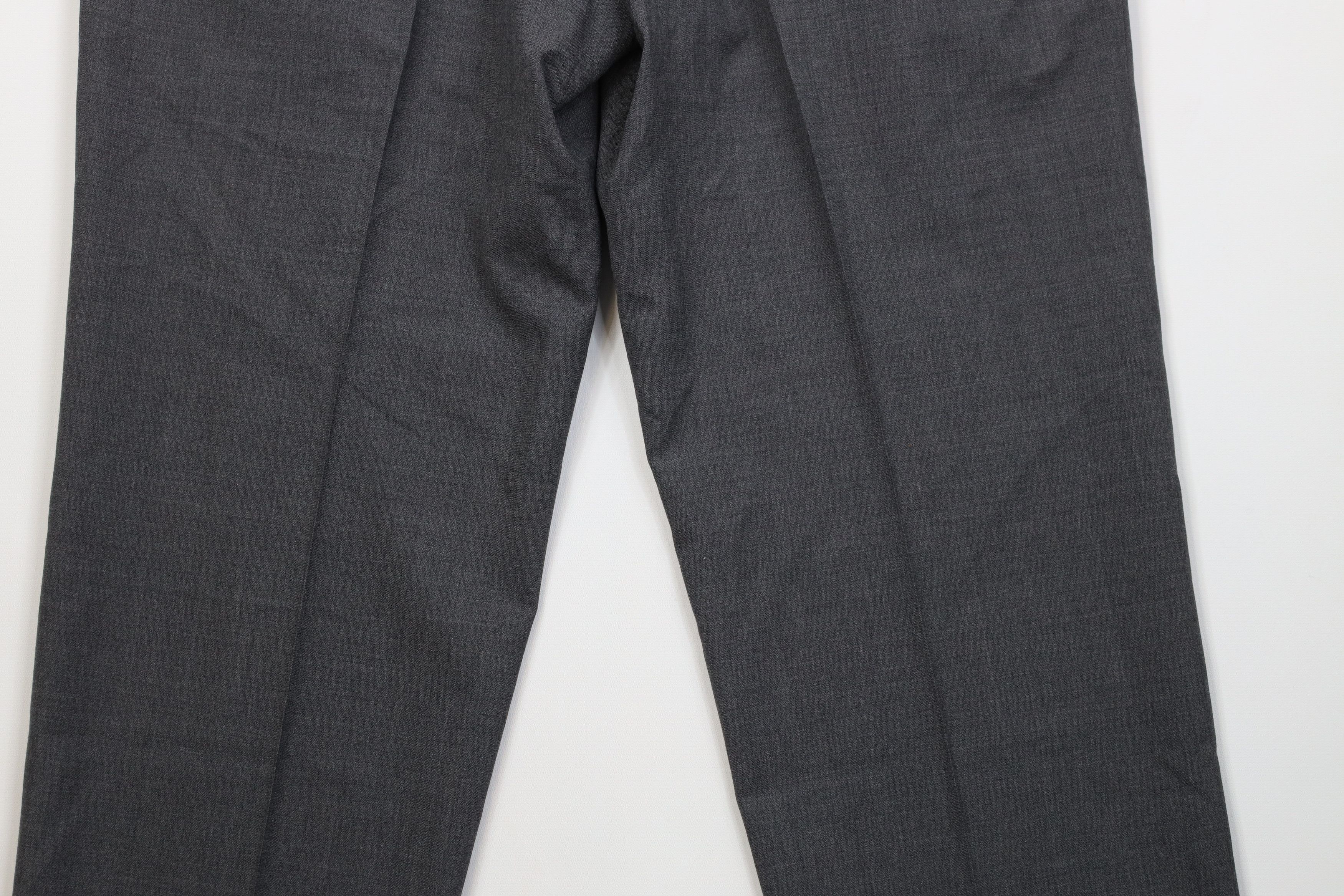 Vintage Vintage 90s Streetwear Pleated Wide Leg Chino Pants Gray USA Size US 36 / EU 52 - 13 Thumbnail