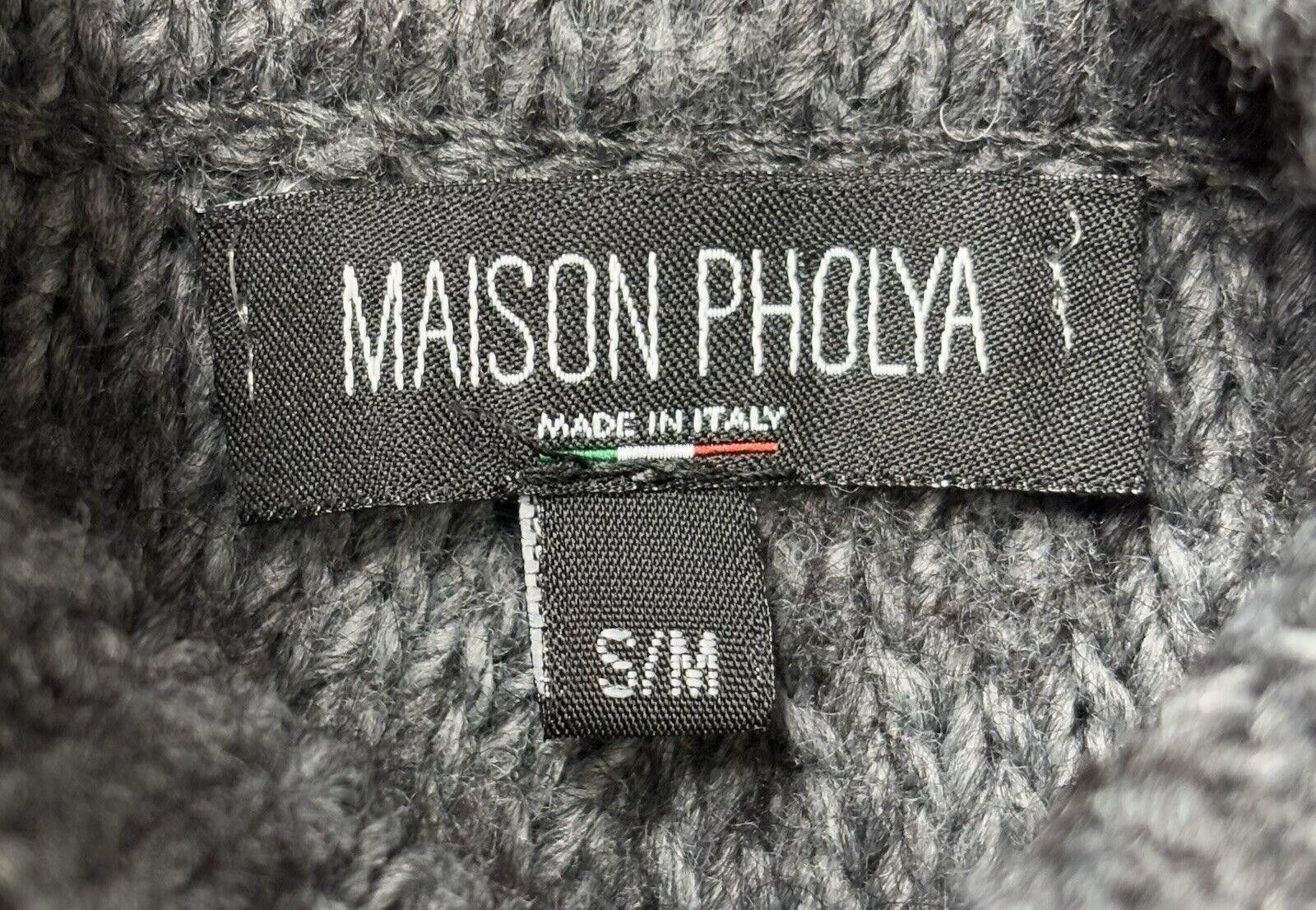 Other Maison Pholya Poncho Sweater Women's S/M Wool Alpaca Italy Size S / US 4 / IT 40 - 2 Thumbnail
