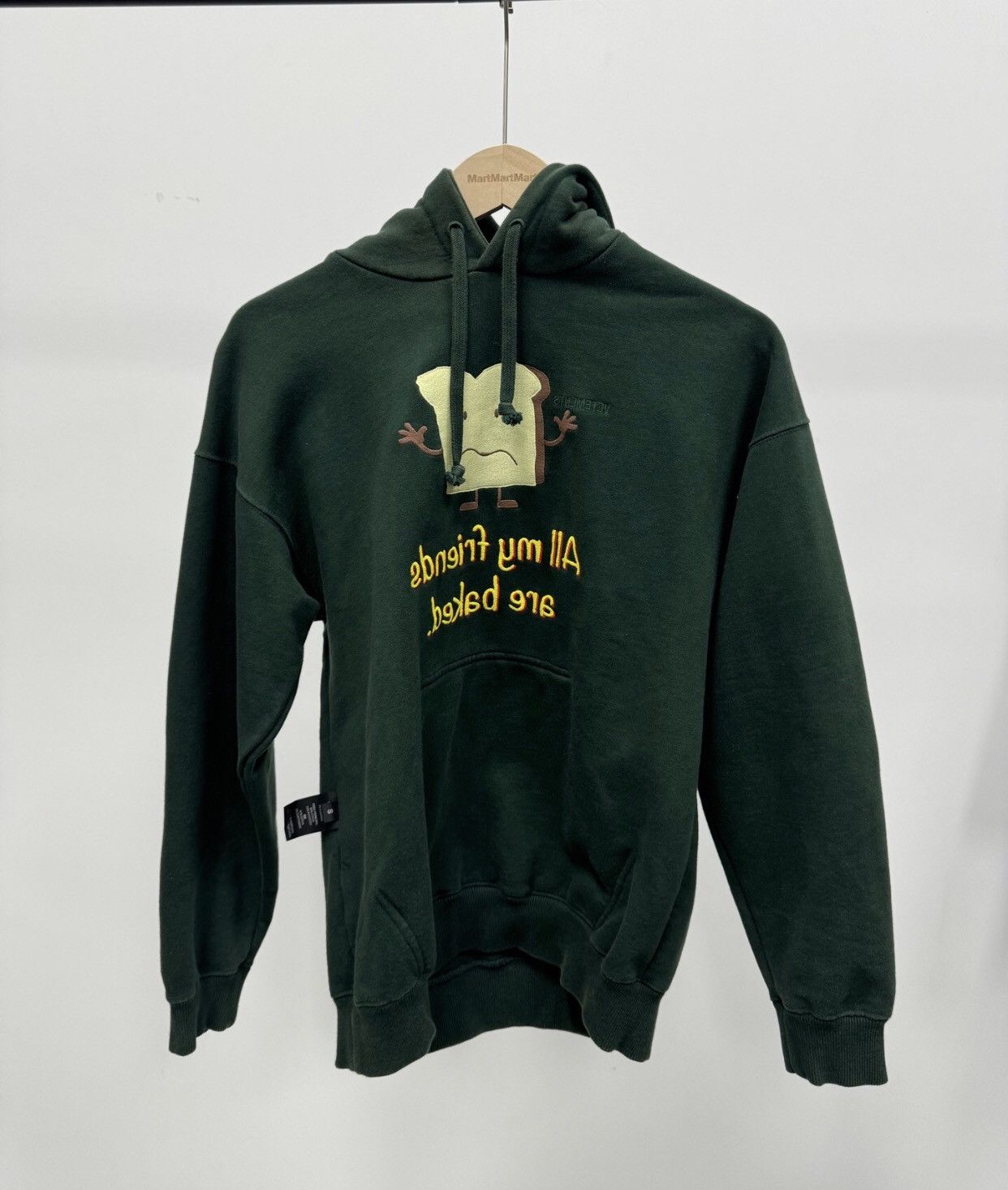 Vetements Vetements Bread Slogan Inside Hoodie2411-Nextarrow Size US S / EU 44-46 / 1 - 3 Thumbnail
