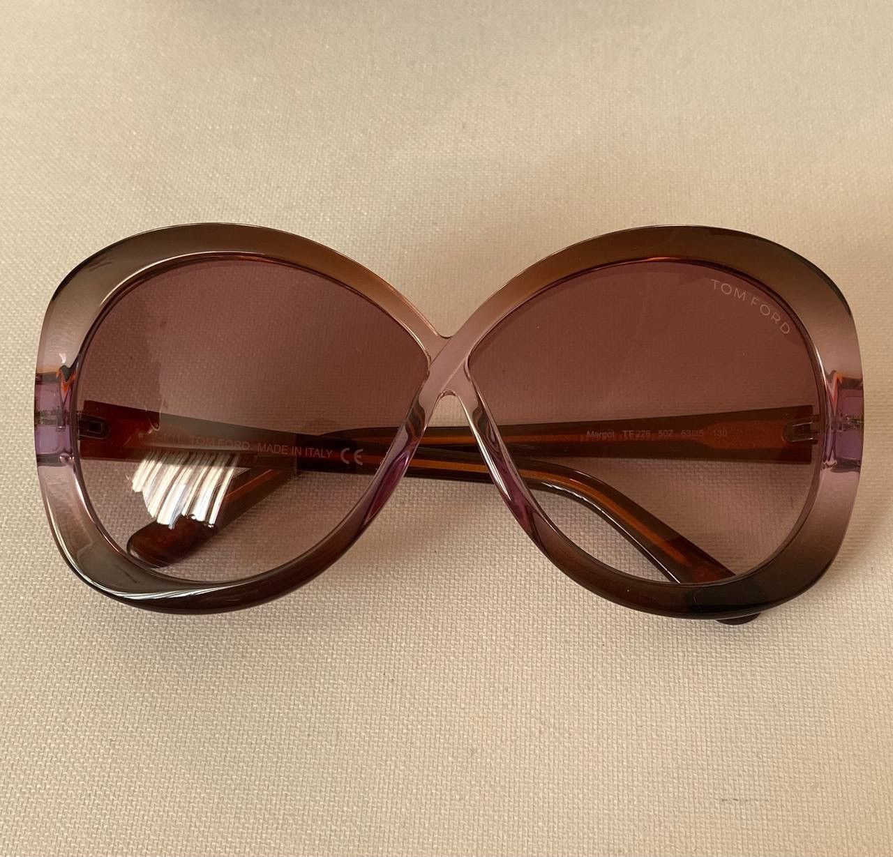 Tom Ford TOM FORD MARGOT TF226 Sunglasses 50Z color Size ONE SIZE - 6 Thumbnail