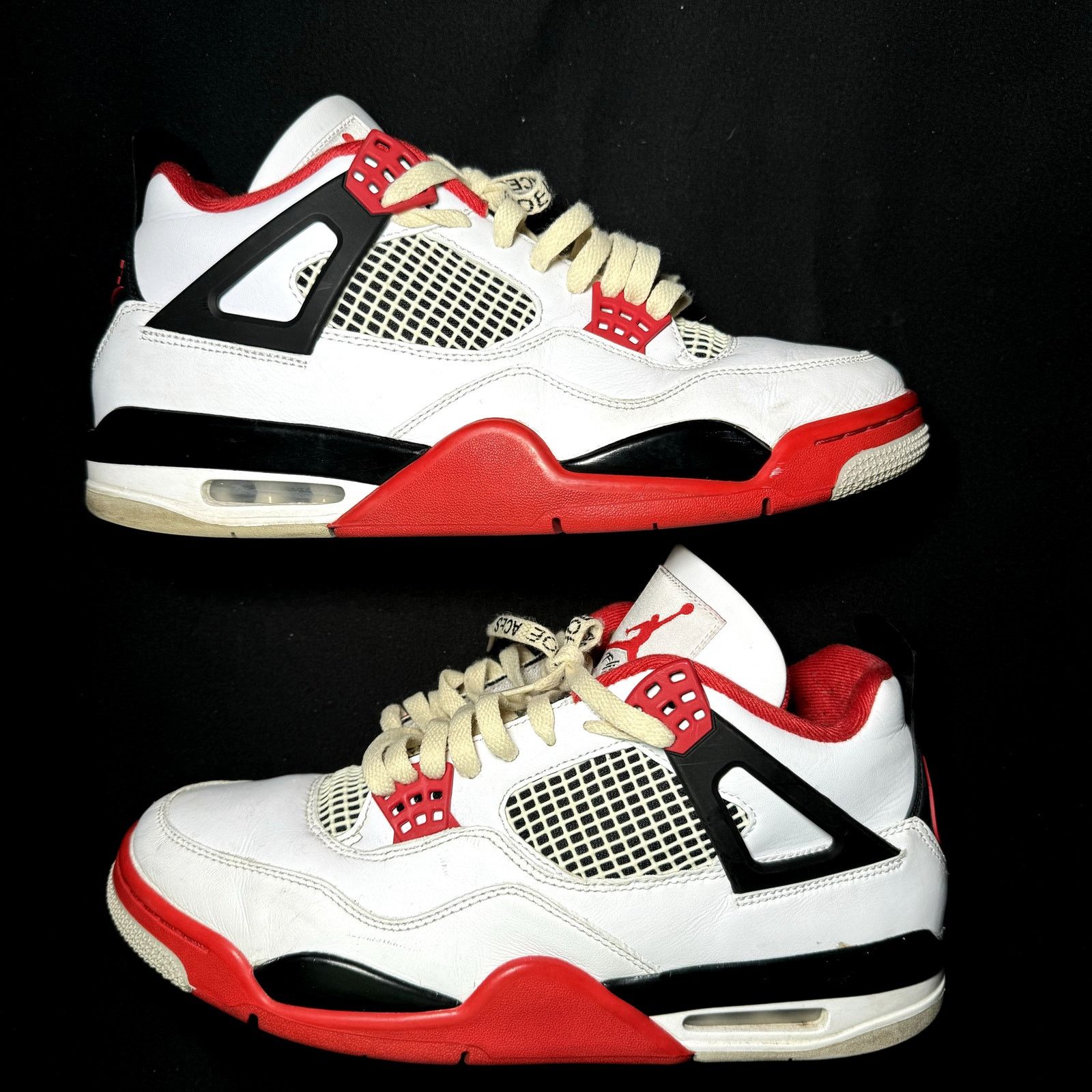 Jordan Brand × Nike Size 11 - Nike Air Jordan 4 Retro OG Fire Red Men's Shoes Size US 11 / EU 44 - 2 Thumbnail