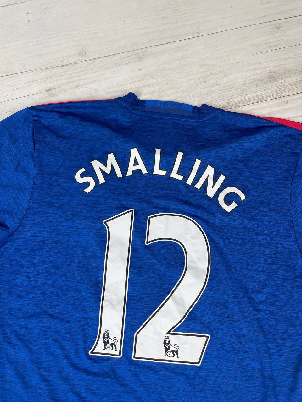 Adidas MANCHESTER UNITED 2016 2017 Smalling #12 AWAY Shirt JERSEY Size US L / EU 52-54 / 3 - 13 Thumbnail