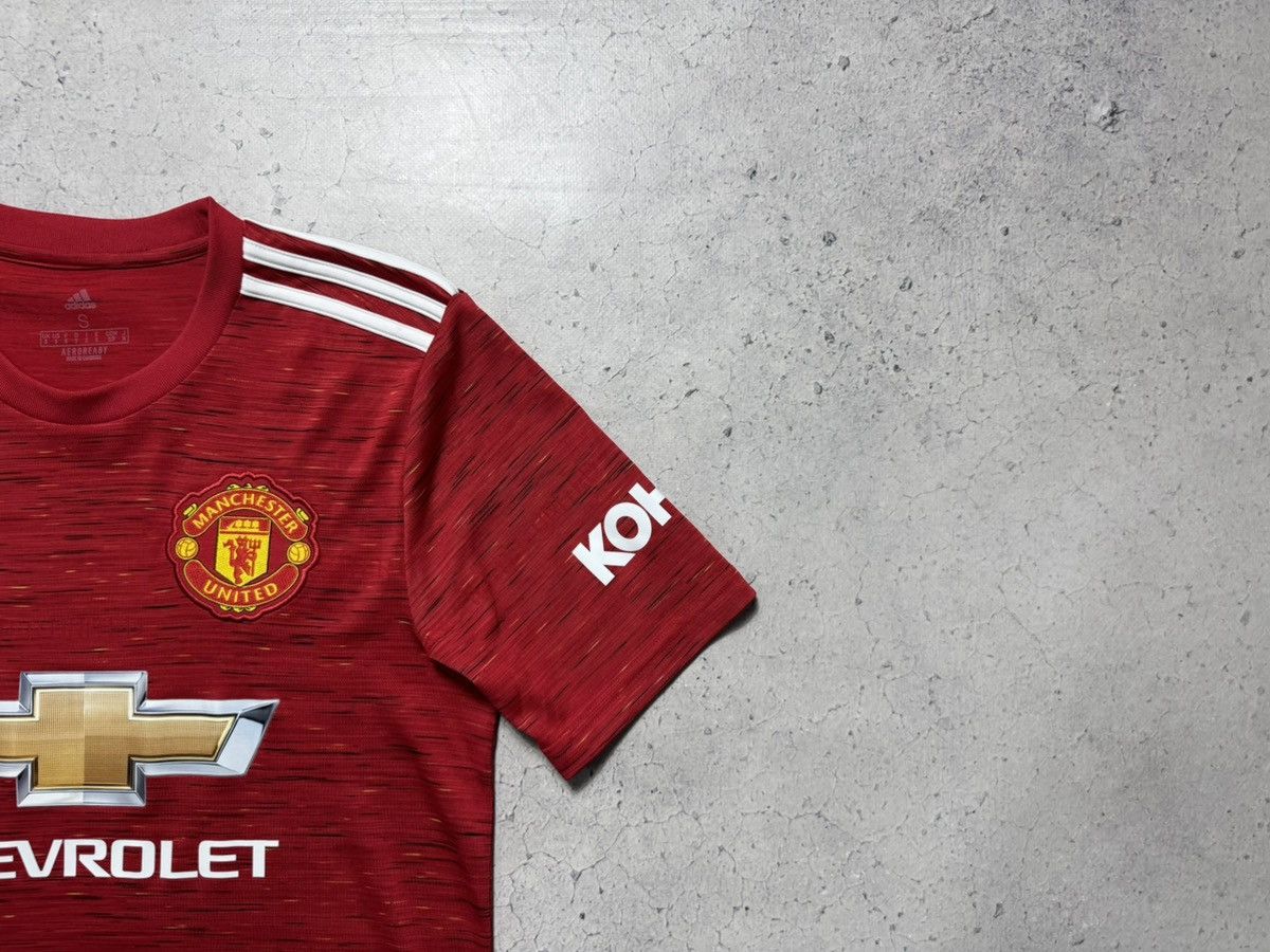 Adidas Adidas FC Manchester United 2020/2021 Vintage Soccer Jersey Size US S / EU 44-46 / 1 - 3 Thumbnail