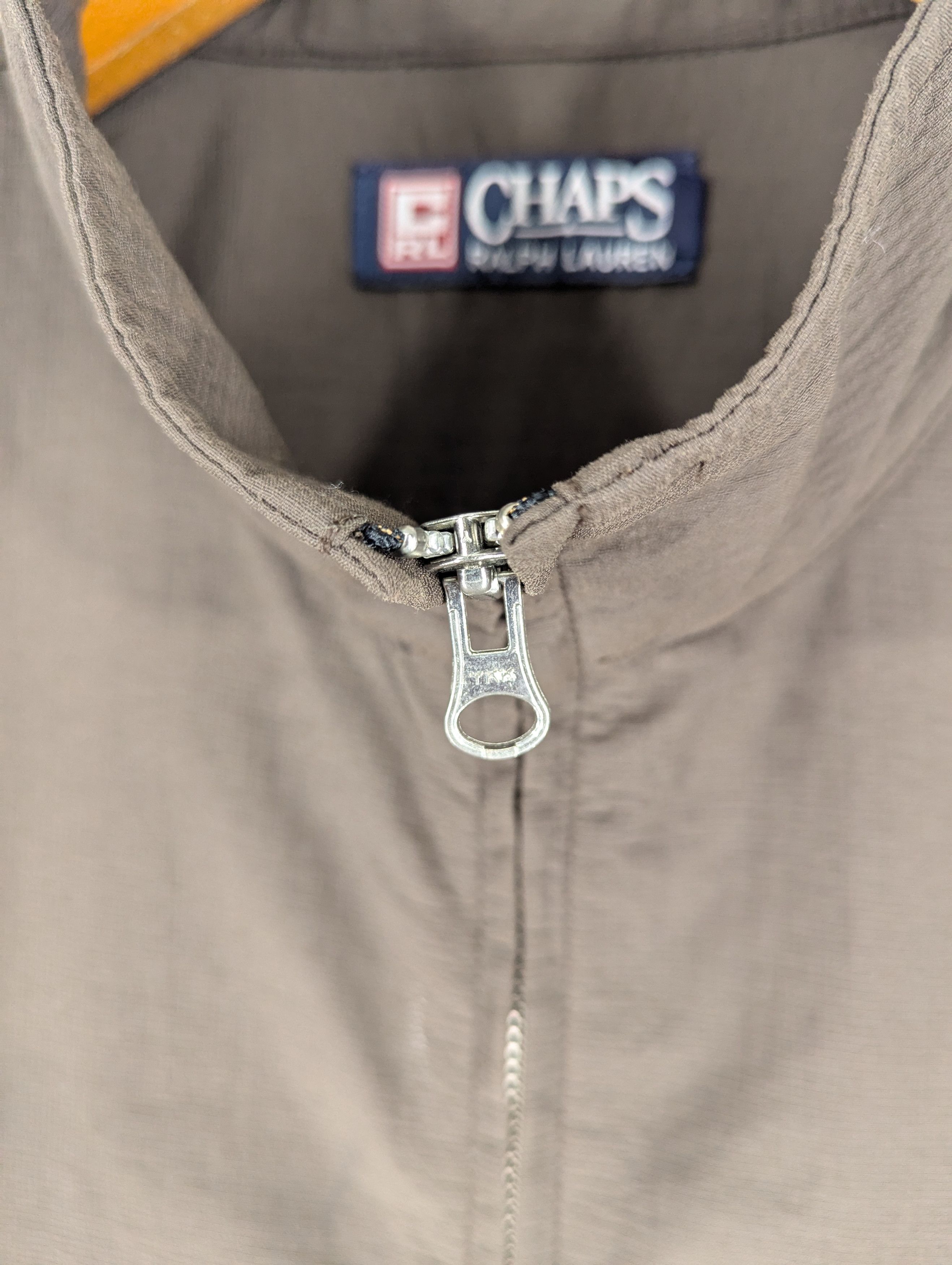 Chaps Ralph Lauren × Ralph Lauren × Vintage Vintage Chaps By Ralph Lauren Light Zipper Jacket Size US XL / EU 56 / 4 - 8 Thumbnail