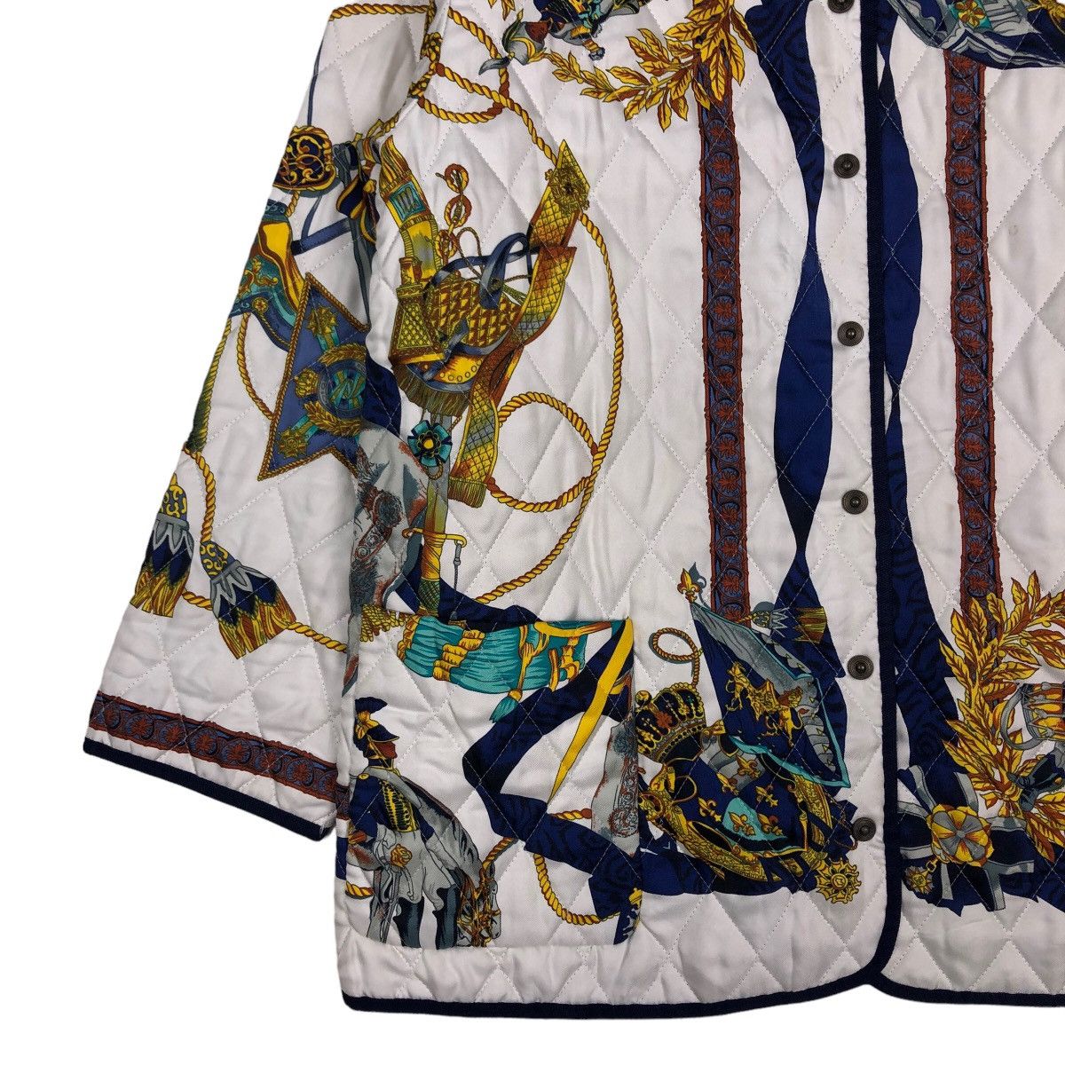 Japanese Brand 🔥Vintage Heavy Art Design Quilted Jacket Motomachi Japan Size US M / EU 48-50 / 2 - 4 Thumbnail