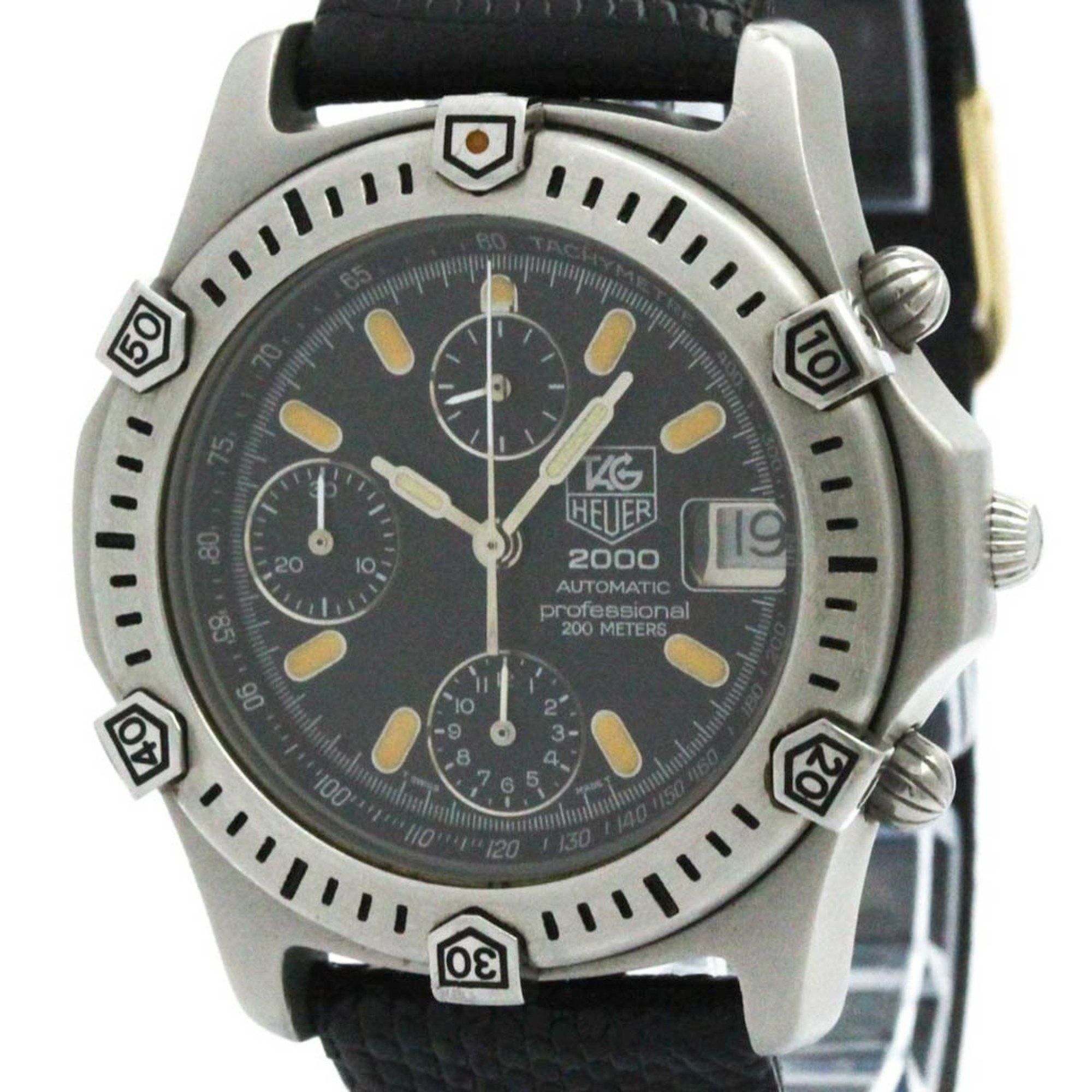 Tag Heuer TAG HEUER 2000 Professional Chronograph Steel Automatic Watch 169.306 BF579752 Size ONE SIZE - 1 Thumbnail