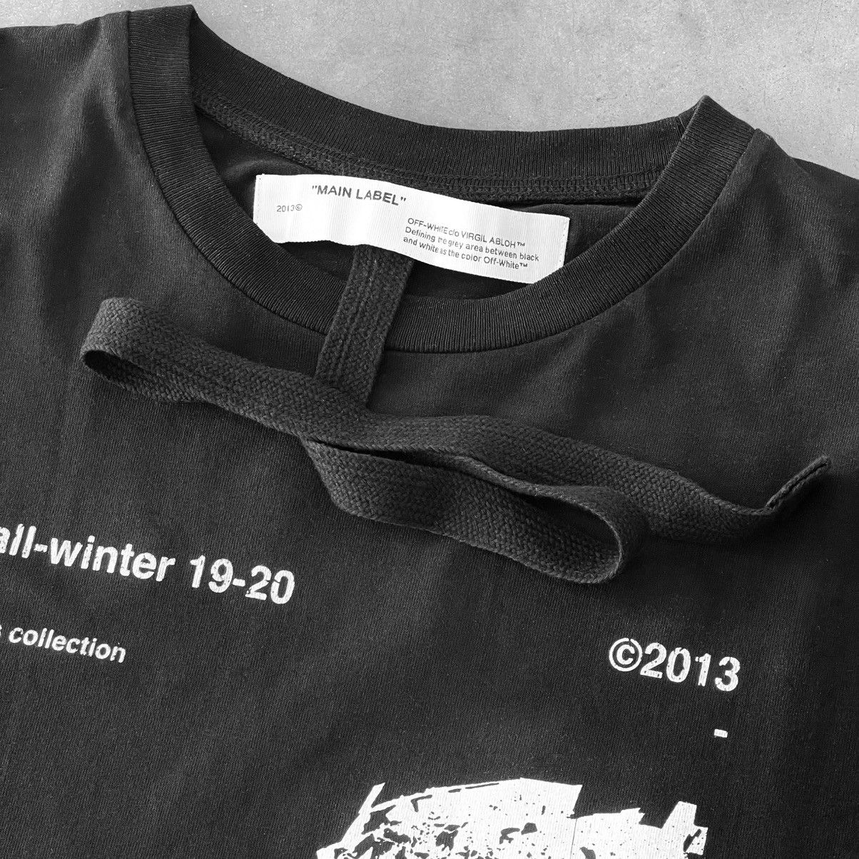 Off-White VIRGIL ABLOH OVERSIZED RUINED FACTORY SHIRT FW 2019 Size US XS / EU 42 / 0 - 4 Thumbnail