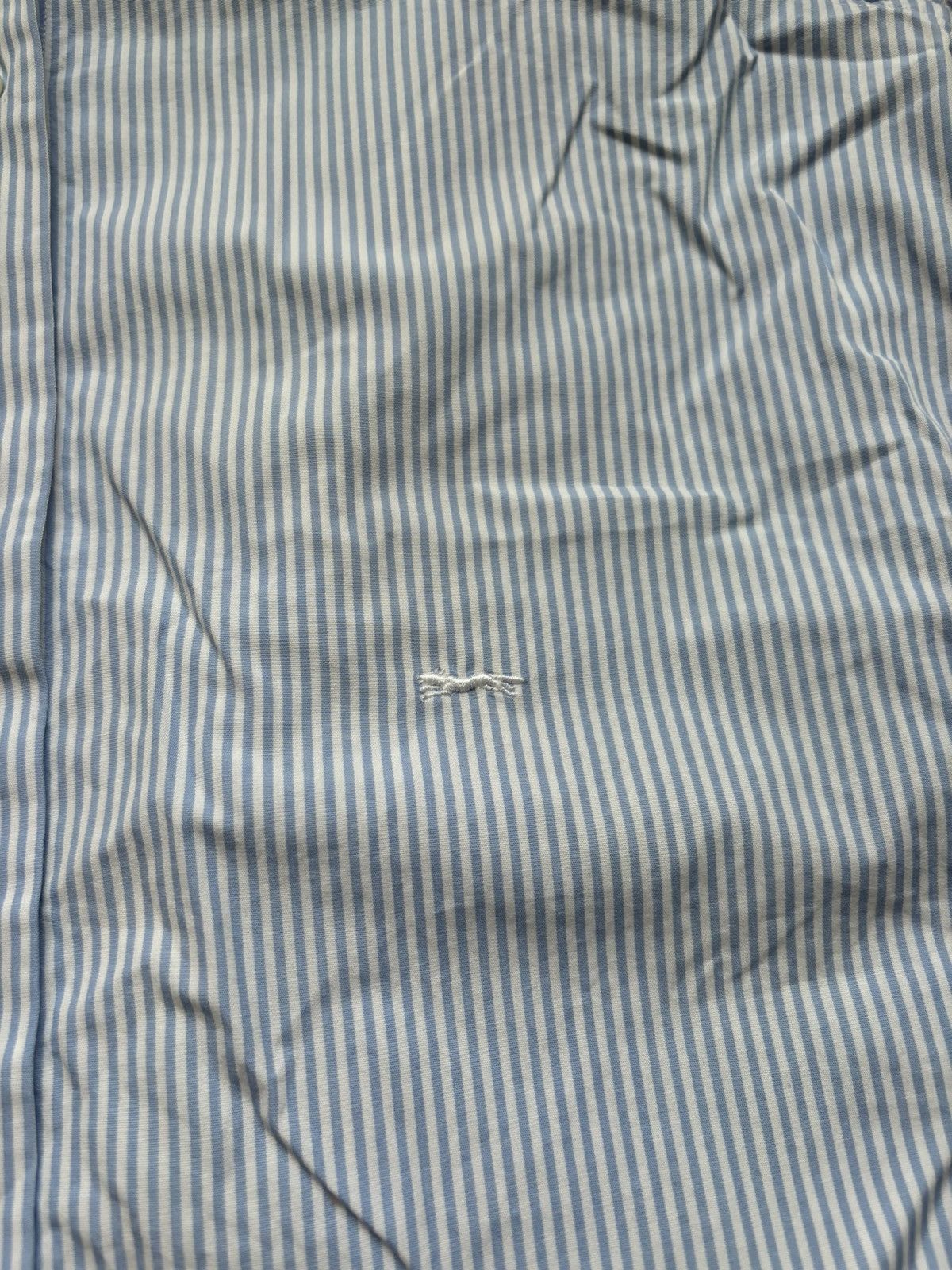 E. Tautz E. TAUTZ Savile Row Stripe Button Up Down Shirt Size US L / EU 52-54 / 3 - 3 Thumbnail