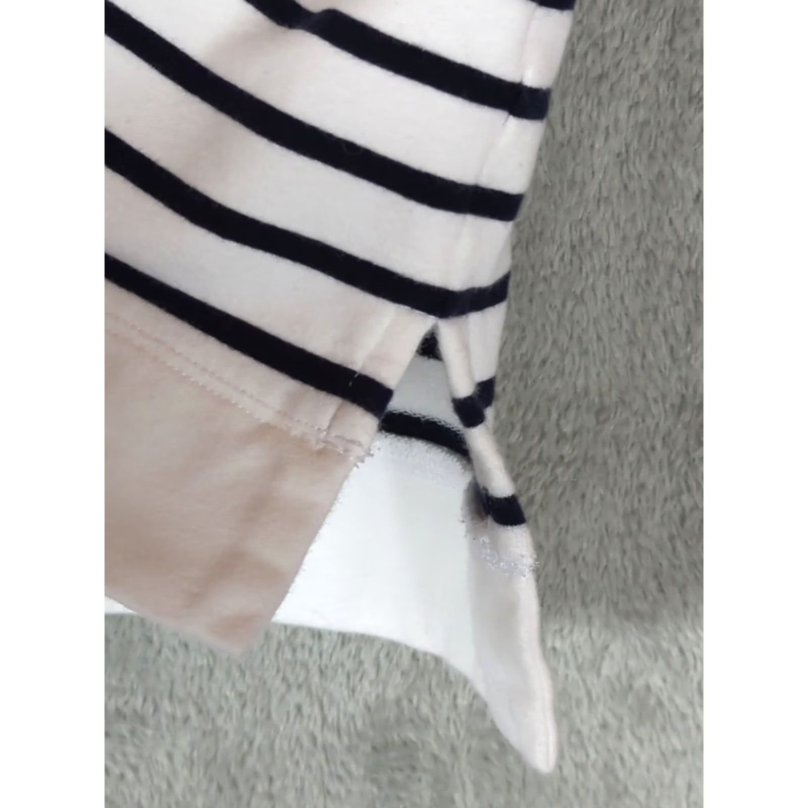 Talbots Talbots Womens Top S Navy White Striped Long Sleeve Pullover Shirt Nautical Casual Size S / US 4 / IT 40 - 5 Thumbnail