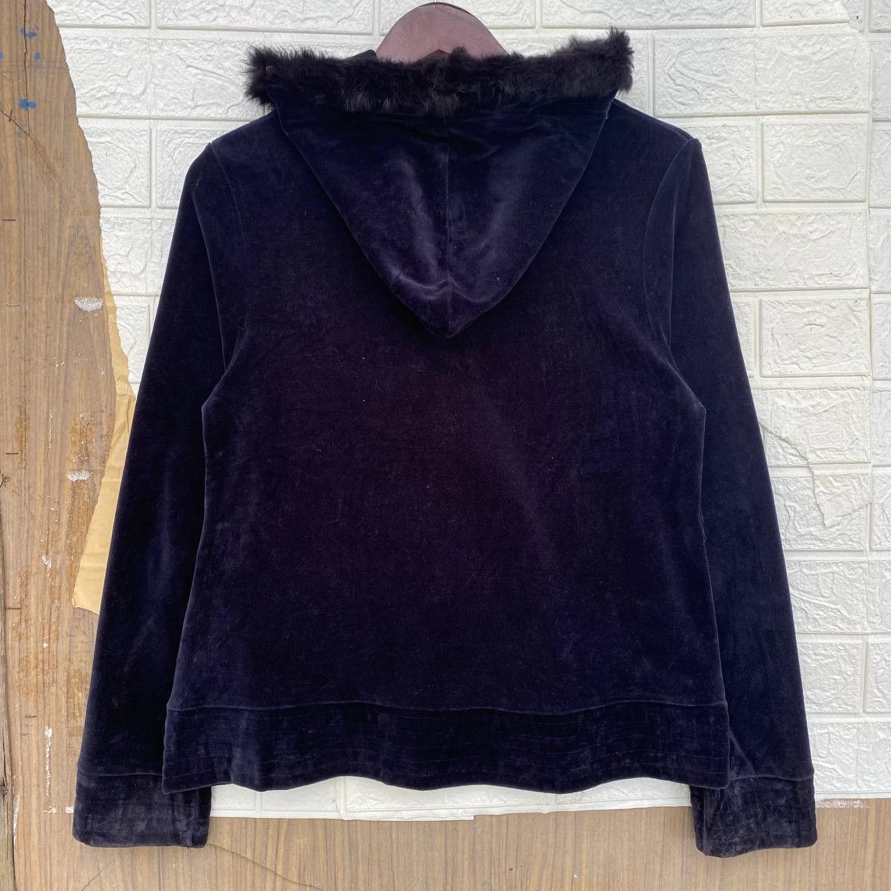 If Six Was Nine × Le Grande Bleu (L.G.B.) × Vintage Vintage Faux Fur Zipper Jacket lgb style By En Face Size US S / EU 44-46 / 1 - 5 Thumbnail