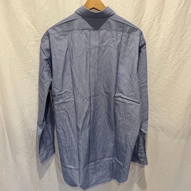 Ralph Lauren × Vintage VTG 80s Ralph Lauren Shirt Blake Button Up Blue White Check Size US L / EU 52-54 / 3 - 3 Thumbnail