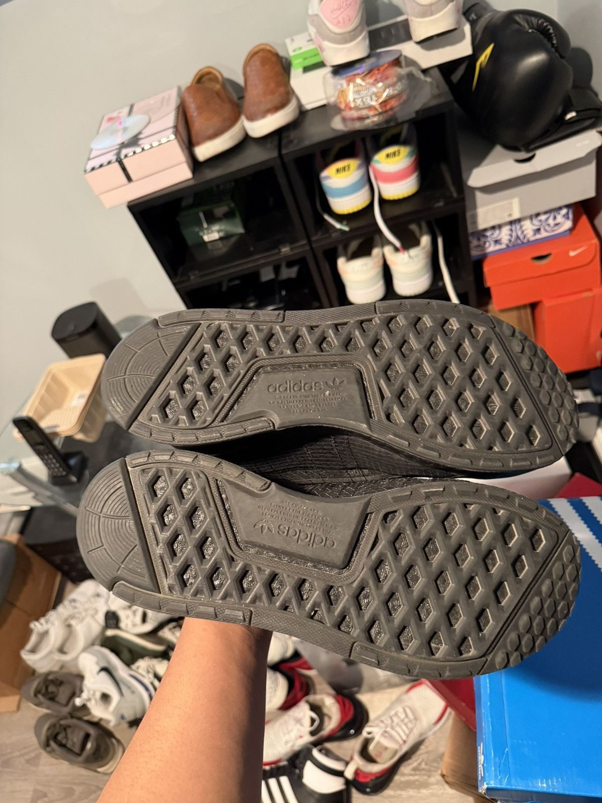 Adidas Adidas NMD V3 'Triple Black' Size US 12 / EU 45 - 6 Thumbnail