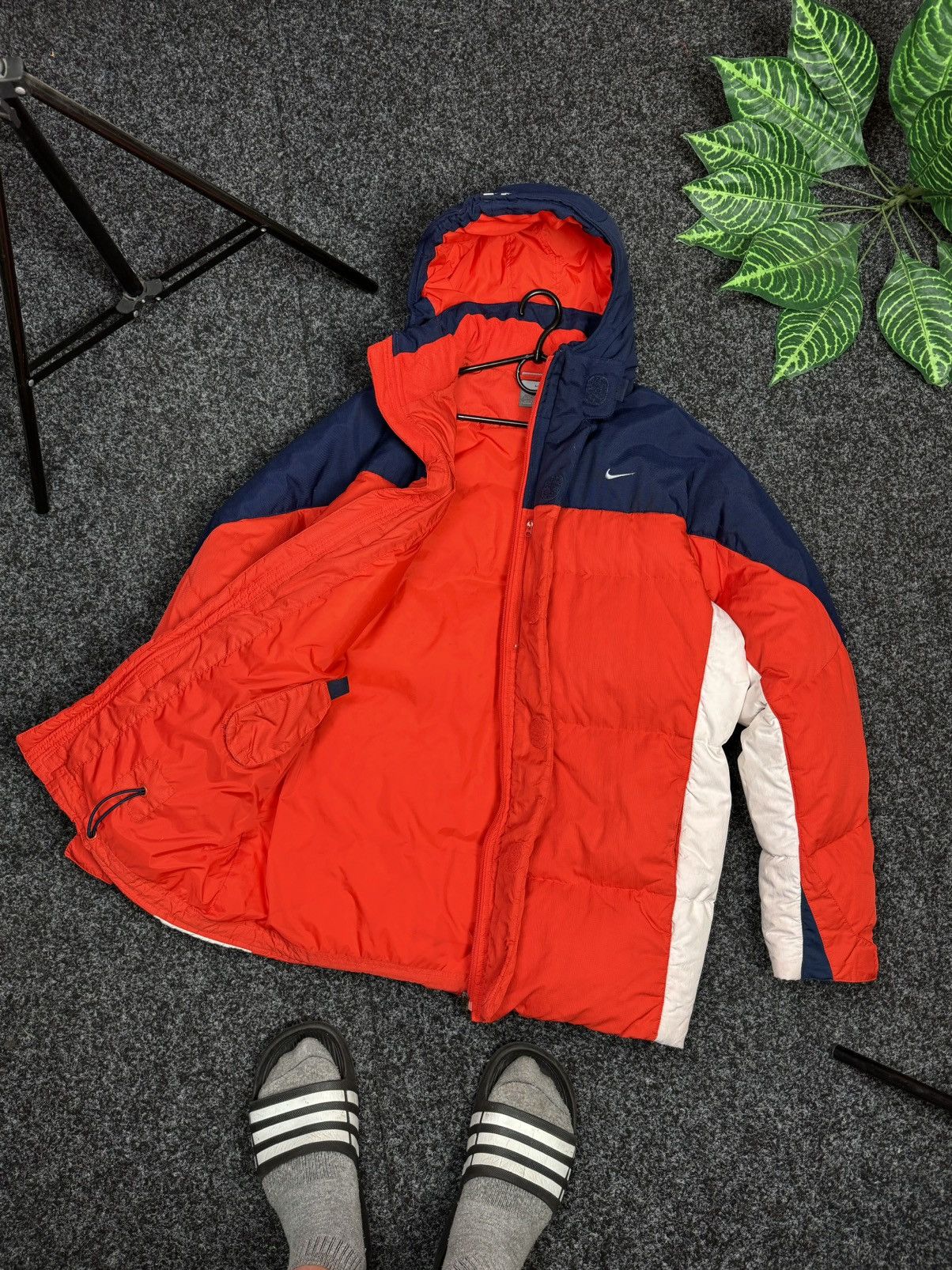Nike Nike Vintage Puffer Y2K Drill style Size S-M Size US M / EU 48-50 / 2 - 3 Thumbnail
