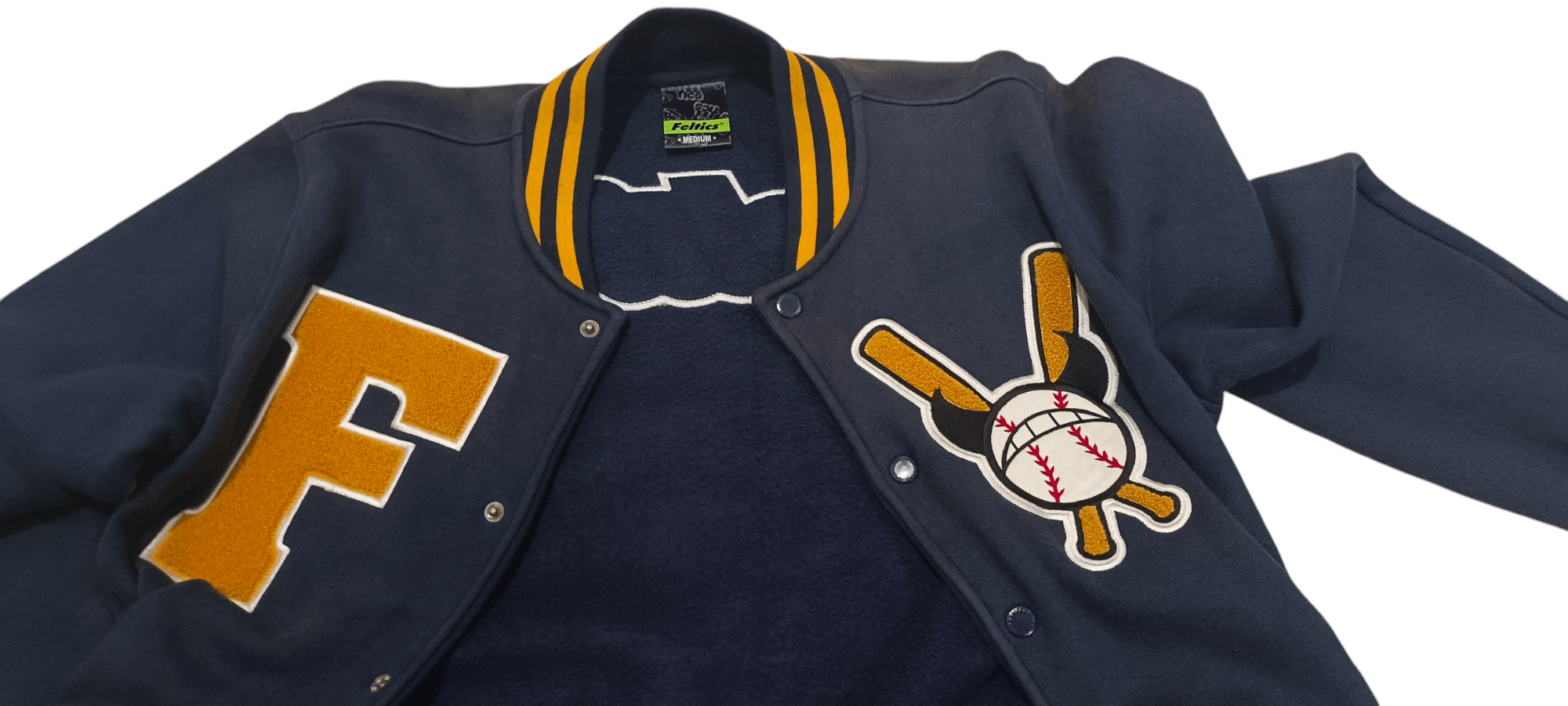 Other FELTICS Baseball Varsity Jacket Size US M / EU 48-50 / 2 - 7 Thumbnail