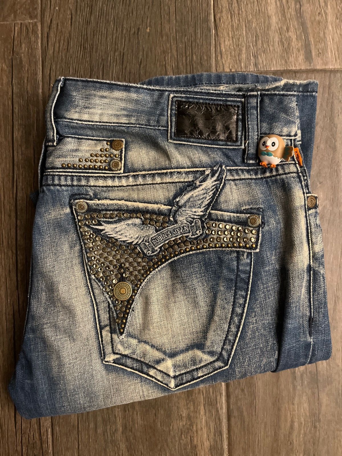 Designer Robin Jeans Long Flap | Grailed