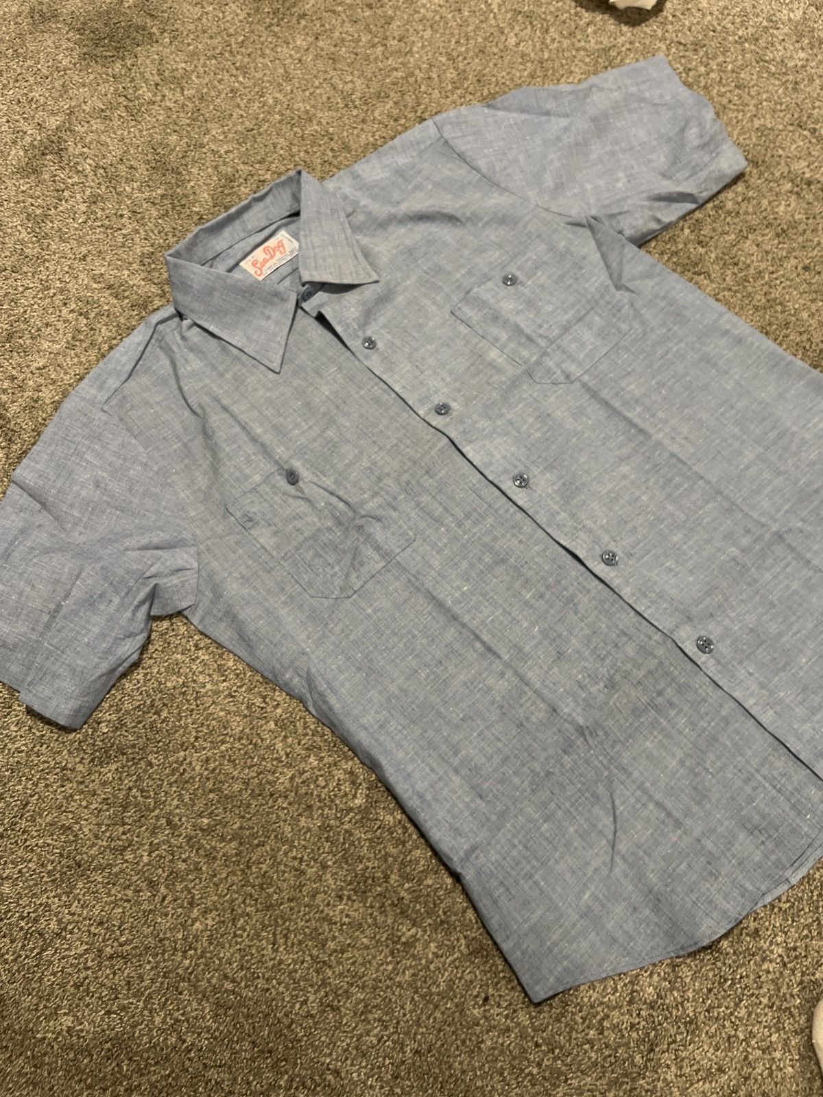 Vintage Vintage Made in USA Button Up Short Sleeve Size L Size US L / EU 52-54 / 3 - 3 Thumbnail