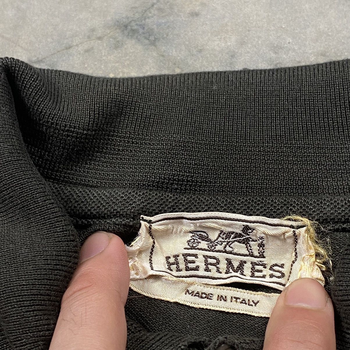Designer × Hermes Vintage 90s Hermes Polos Size US M / EU 48-50 / 2 - 8 Thumbnail