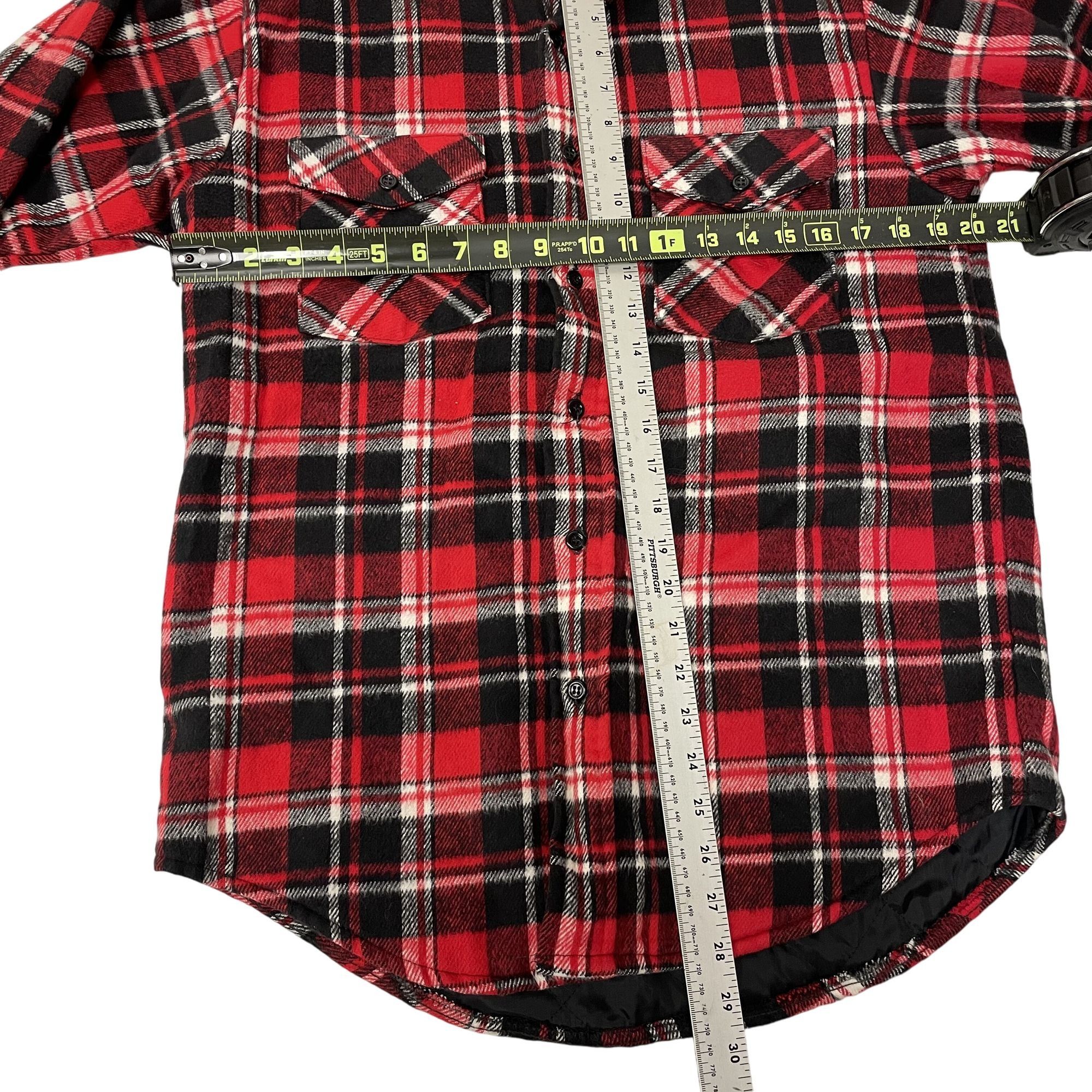 Cabelas Vtg Cabela's BUFFALO PLAID Flannel Quilted HUNTING Shirt Size US M / EU 48-50 / 2 - 4 Thumbnail