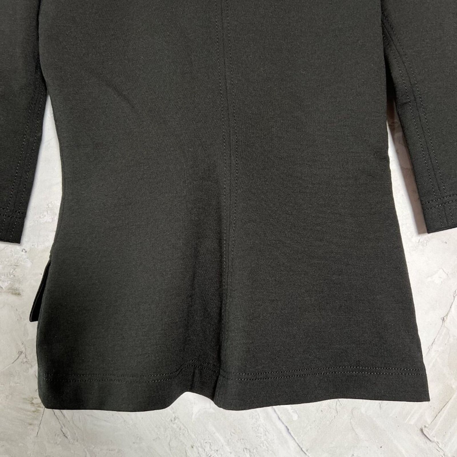 Antonio Berardi Antonio Berardi Silk Wool Blouse Black White IT40 Size S / US 4 / IT 40 - 10 Thumbnail
