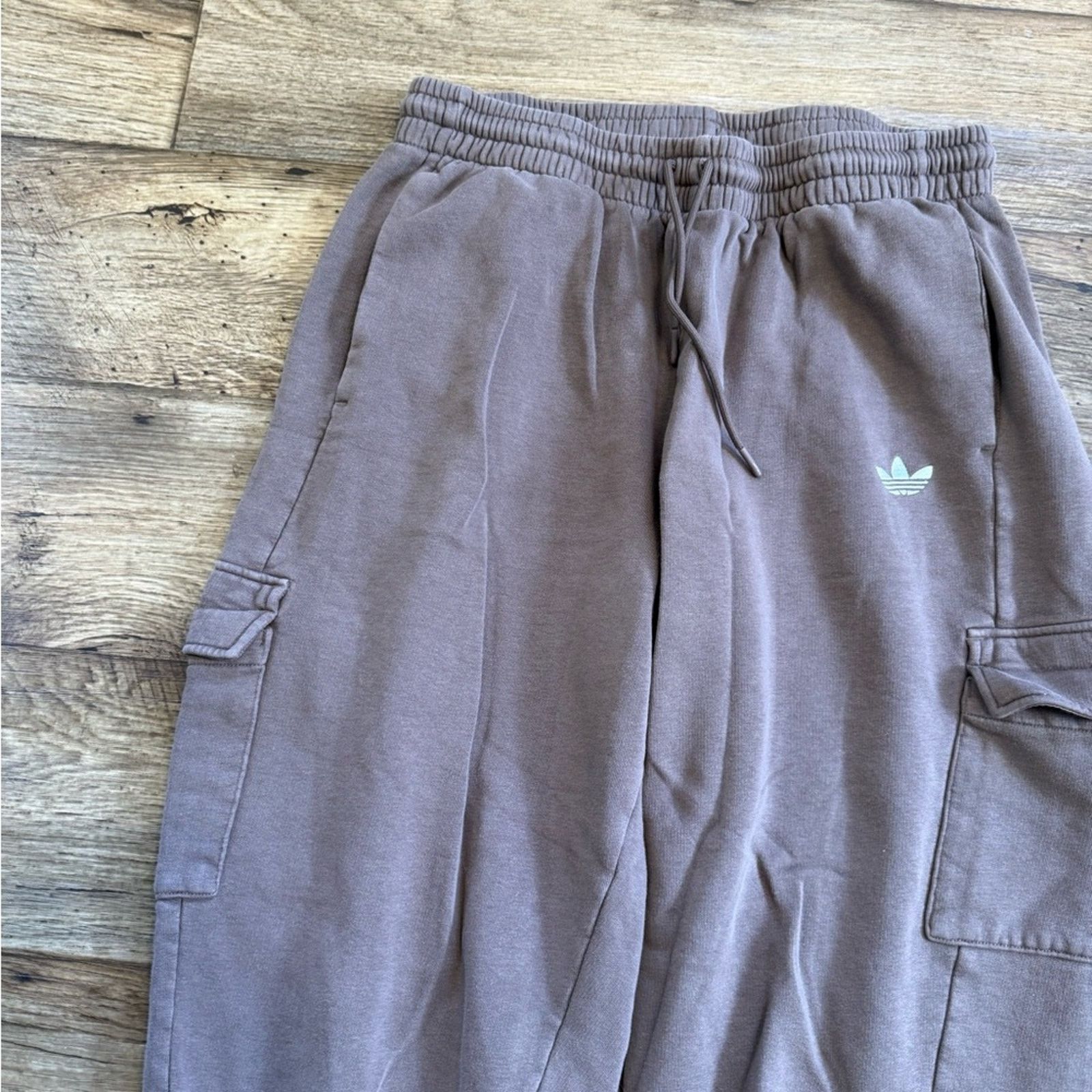 Adidas Adidas Taupe Brown Jogger Cargo Sweatpants Size 34" / US 12 / IT 48 - 4 Thumbnail