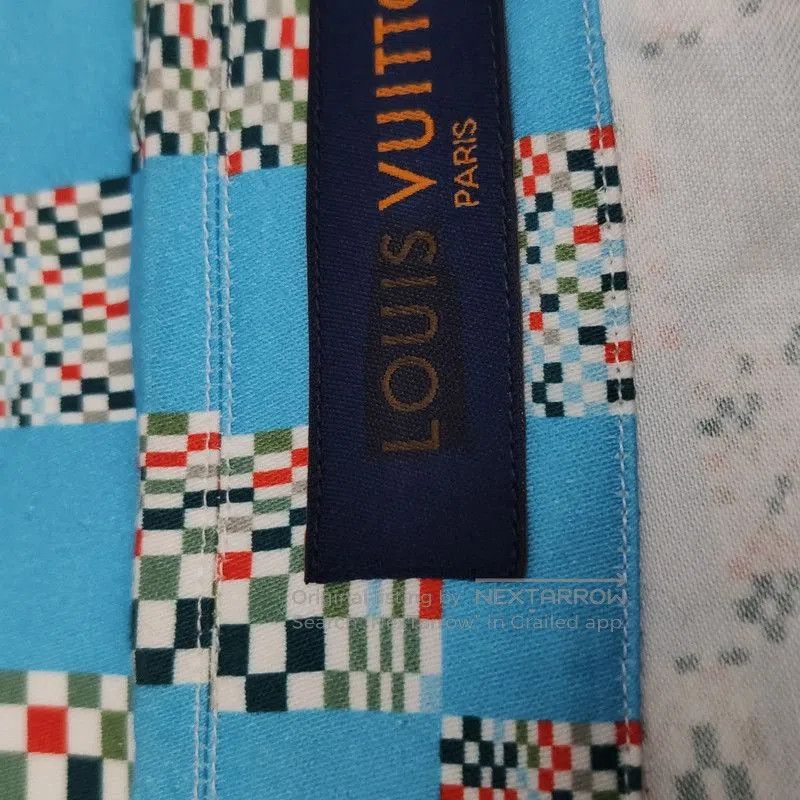 Louis Vuitton Louis Vuitton Colorful Cotton Short Sleeve Shirt. Size US L / EU 52-54 / 3 - 8 Thumbnail