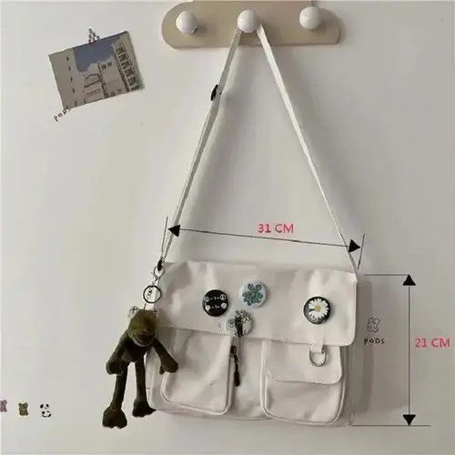 Anime × High Sport × Japanese Brand Bag Large Capacity Crossbody Bags Size ONE SIZE - 4 Thumbnail