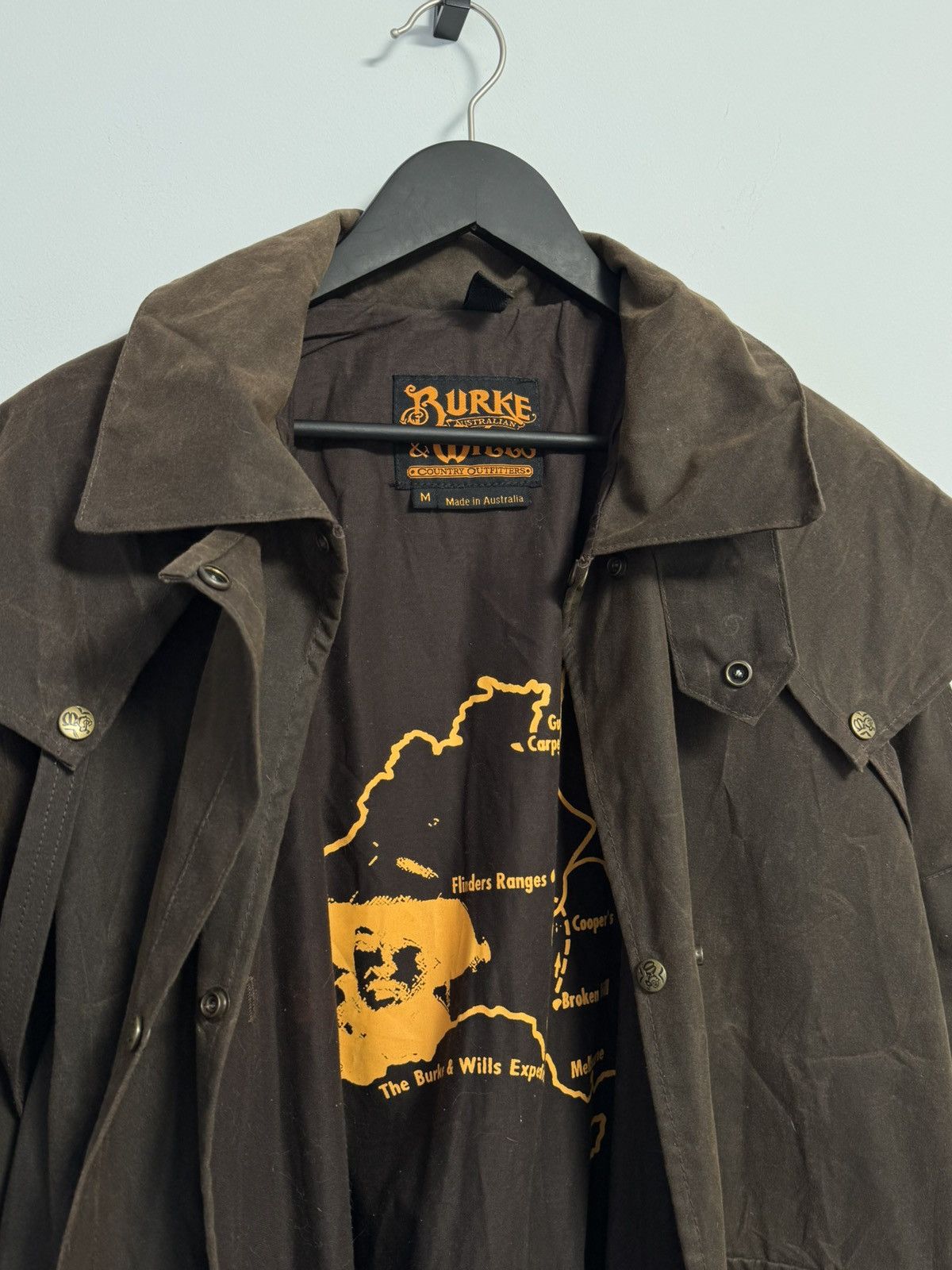 Other Burke Wills vintage wax waxed cotton short weatherall jacket Size US M / EU 48-50 / 2 - 15 Thumbnail