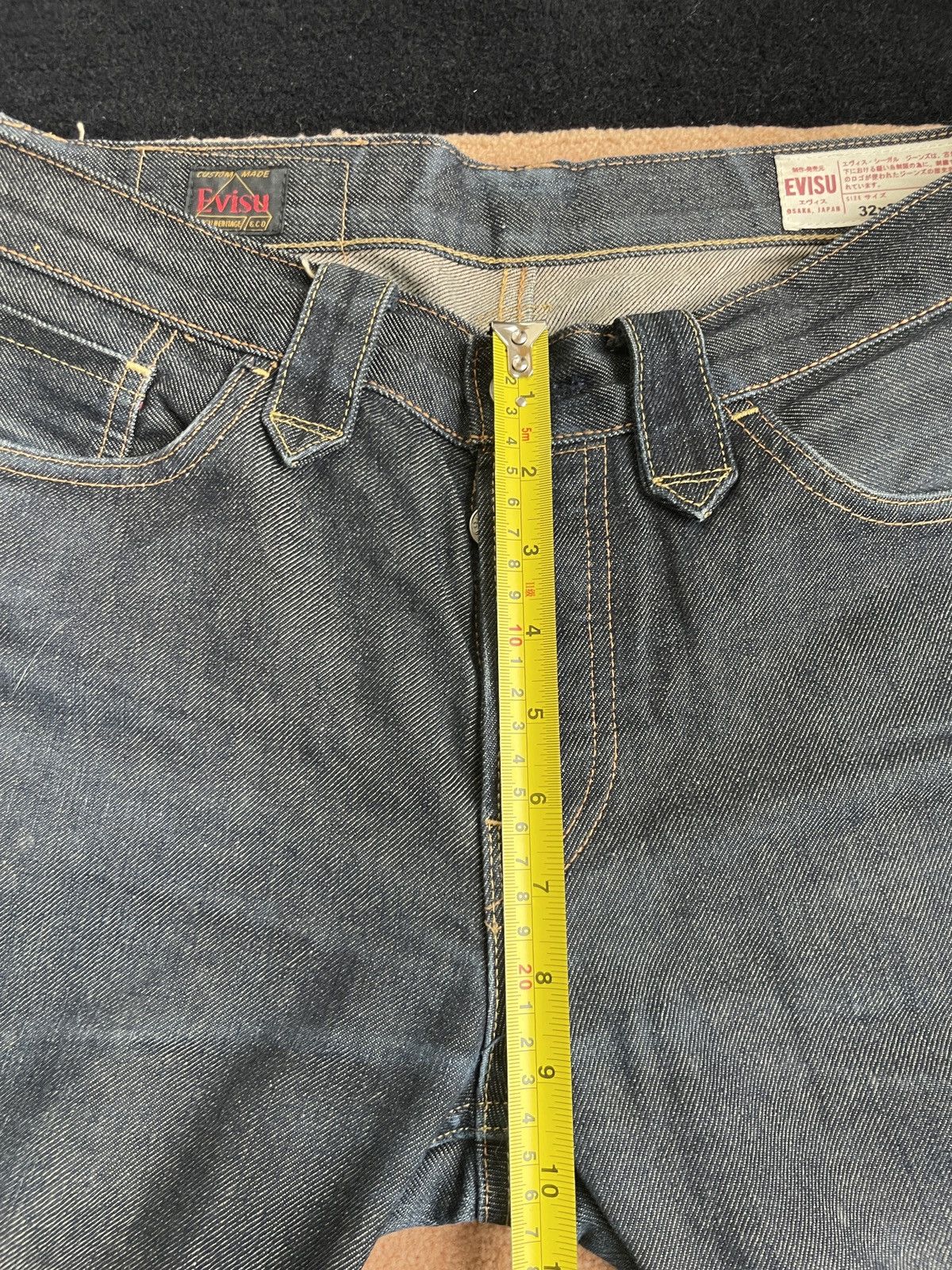 Evisu × Vintage evisu WIFI embroidery daicock style denim jeans size：32x34 Size US 32 / EU 48 - 15 Thumbnail