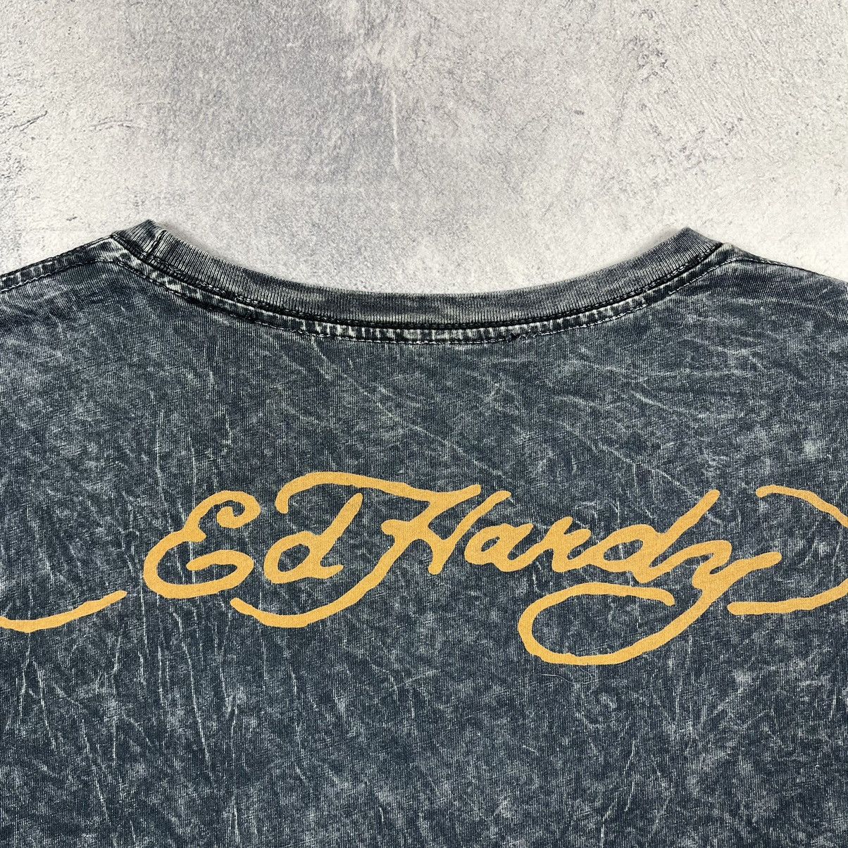 Ed Hardy Vintage Ed Hardy y2k omnipeace skulls big logo tee 90’s Size US XXL / EU 58 / 5 - 9 Thumbnail