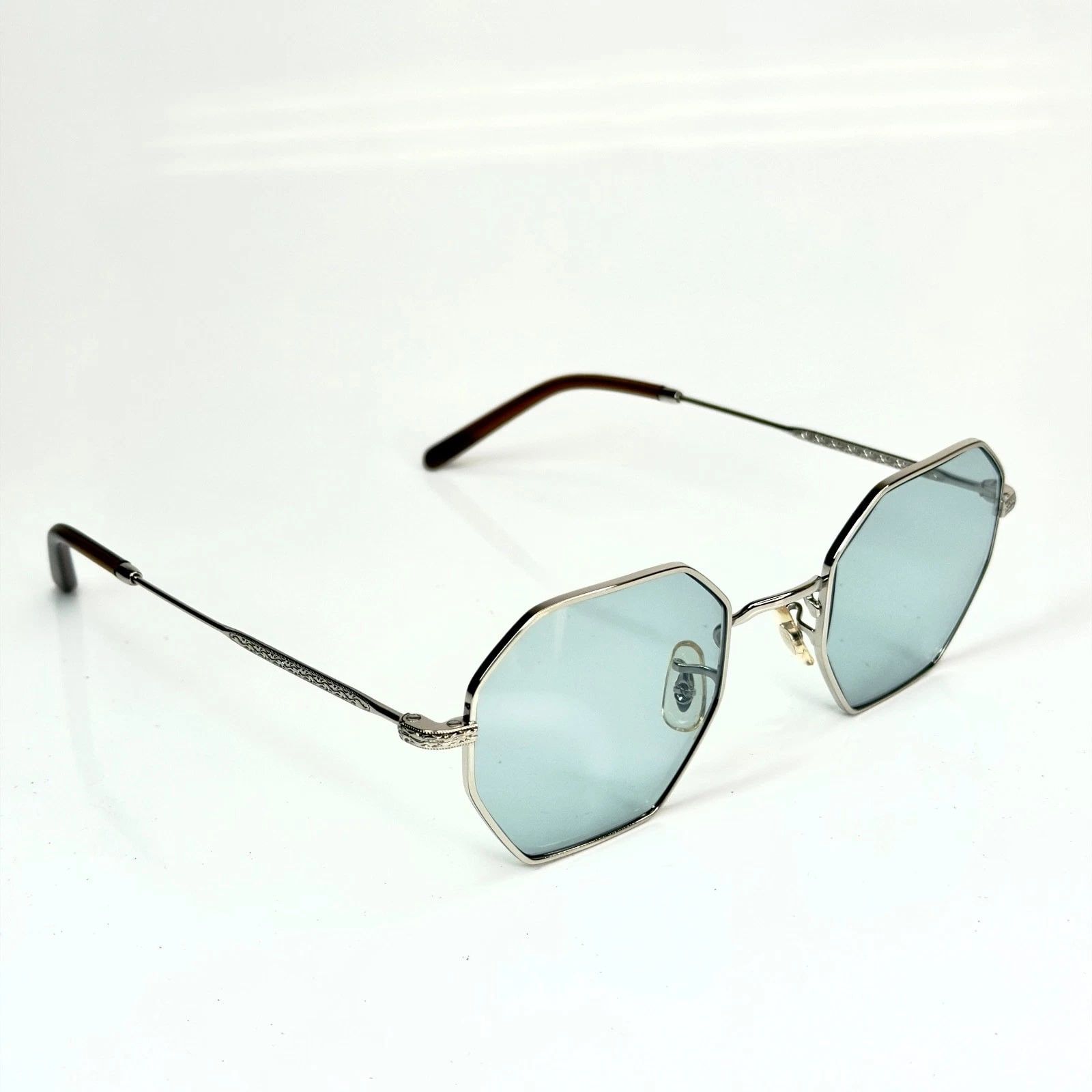 Oliver Peoples OLIVER PEOPLES HOLENDER OV1312 Silver Eyeglasses 1312 Size ONE SIZE - 7 Thumbnail