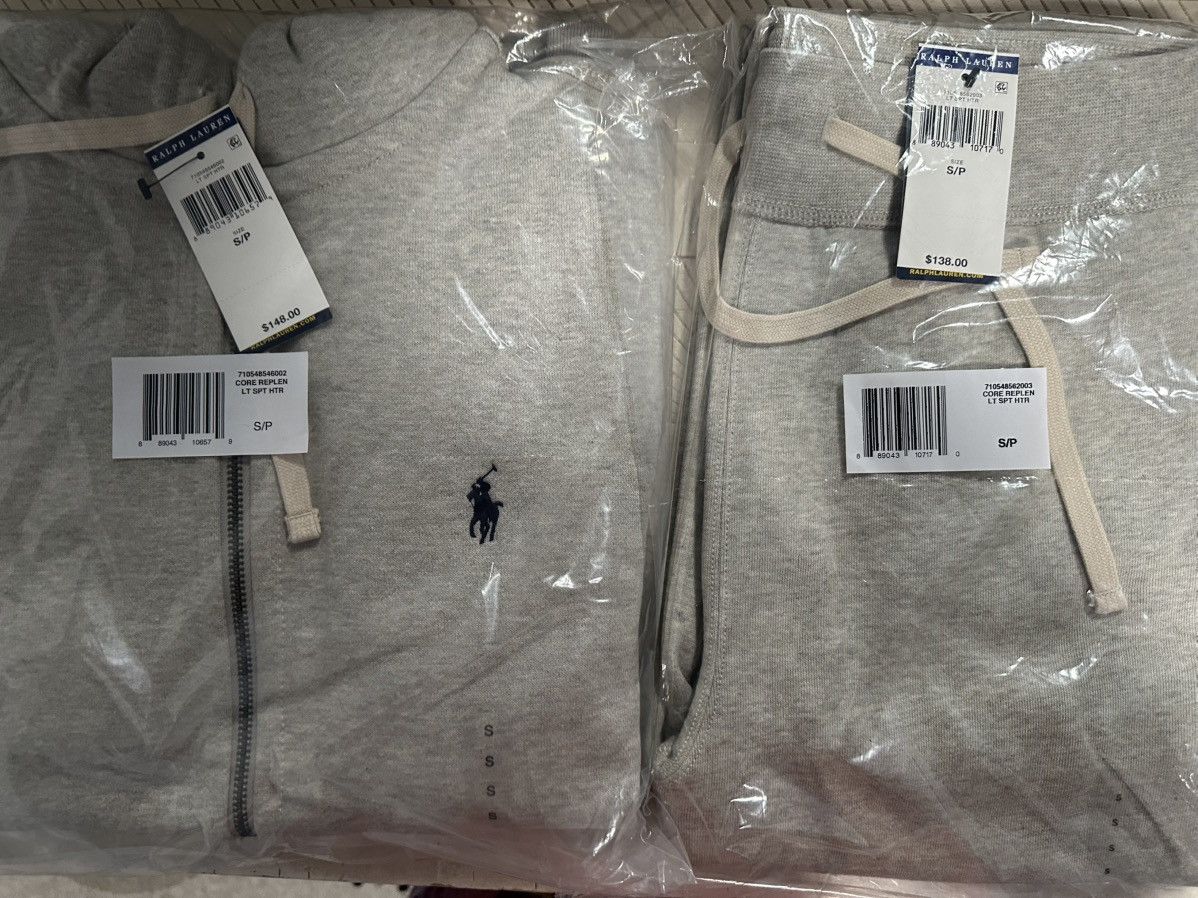 Polo Ralph Lauren Polo Ralph Lauren Tech Fleece Set Heather Grey Size US S / EU 44-46 / 1 - 1 Preview