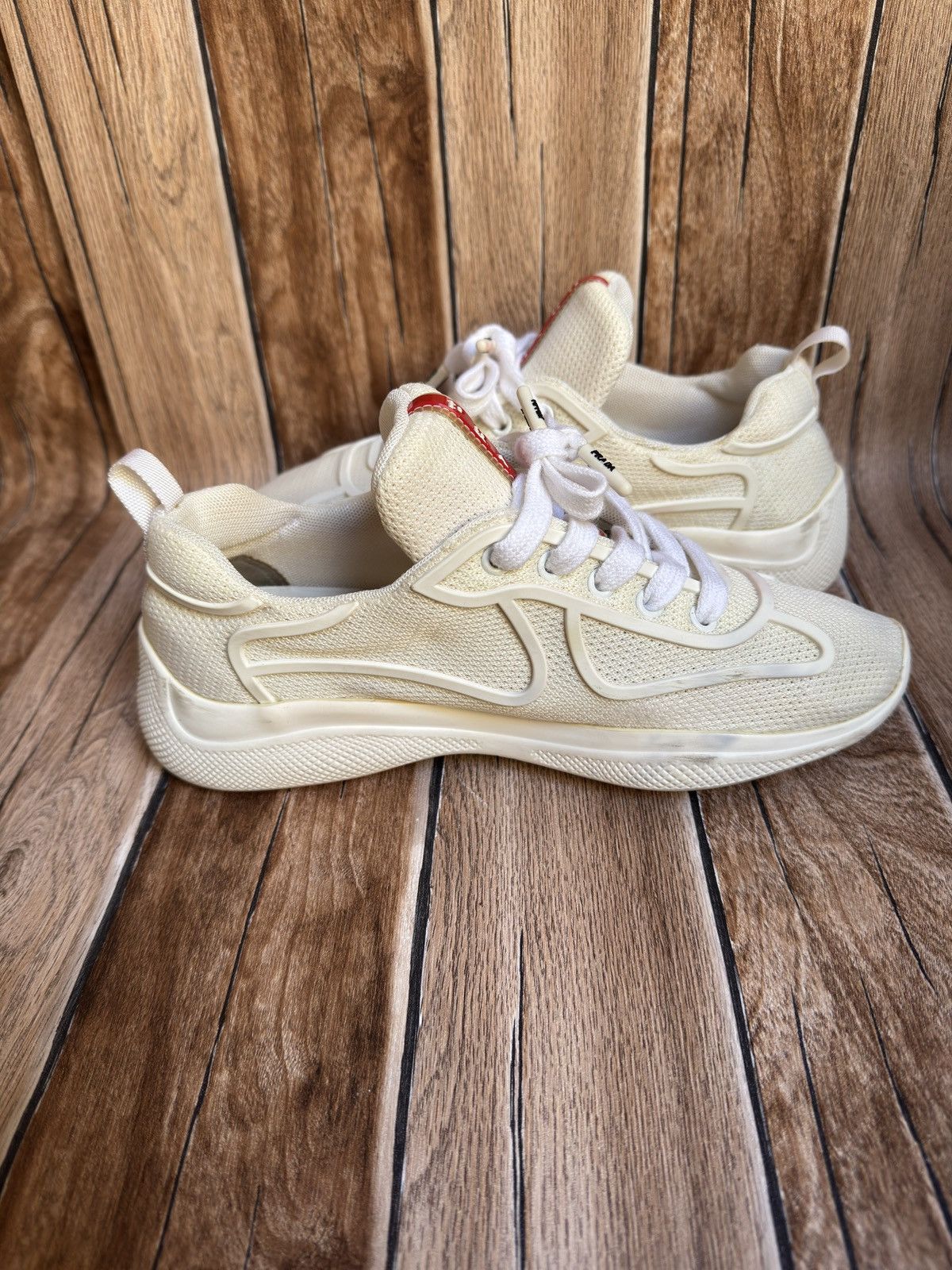 Prada fabric america cup sneakers Size US 5.5 / EU 38 - 9 Thumbnail
