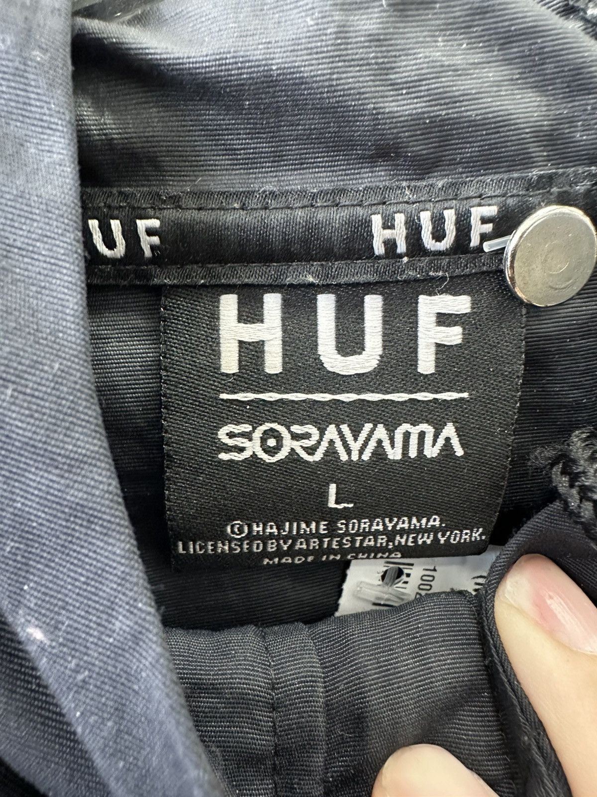 Club Sorayama × Huf HUF Hajime Sorayama Anorak Jacket Japanese Sexy Robot LARGE Size US M / EU 48-50 / 2 - 6 Thumbnail
