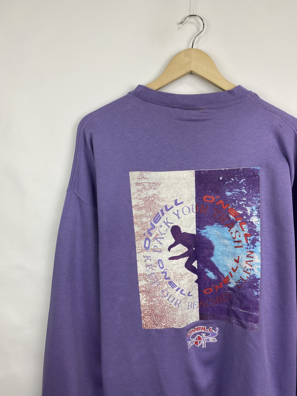 O'Neill 🇺🇸 Vintage 90s O’Neill Archive Sweatshirt Rare Retro Hype Size US XL / EU 56 / 4 - 4 Thumbnail