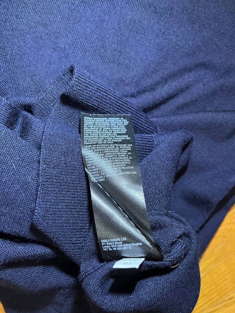 Allsaints Uniqlo basic wool long sleeve sweater Size US XL / EU 56 / 4 - 5 Thumbnail