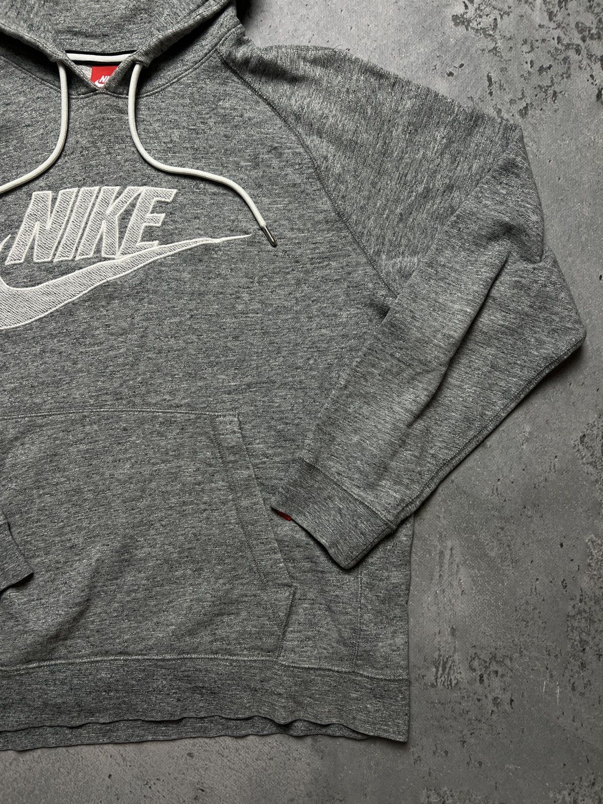Nike Nike vintage hoodie center swoosh logo spellout y2k crew USA Size US L / EU 52-54 / 3 - 4 Thumbnail