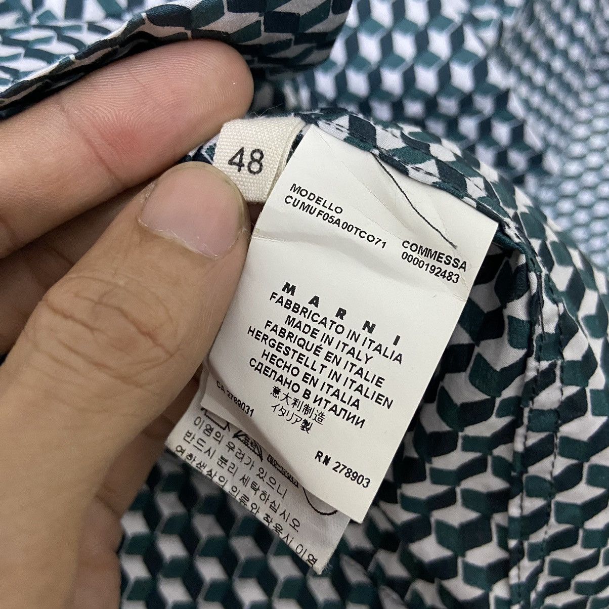 Designer × Marni Rare 🔥 Marni Shirt With Landscapes Print Size US M / EU 48-50 / 2 - 7 Thumbnail