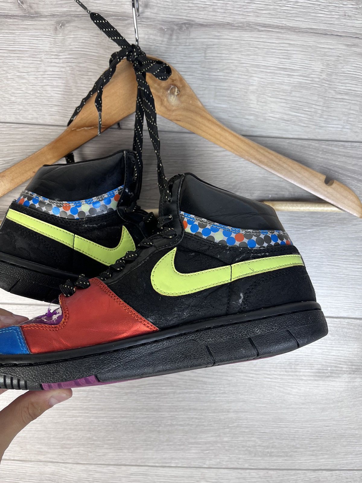 Vintage Vintage women’s sneakers Nike Court Force y2k Jordan us7 Size US 7 / IT 37 - 6 Thumbnail