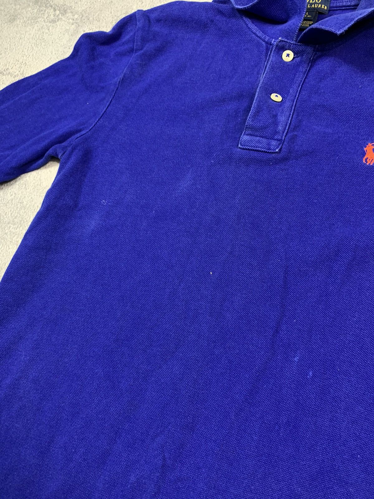 Polo Ralph Lauren × Vintage Vintage 90s Ralph Lauren 1/4 polo long sleeve size L Size L / US 10 / IT 46 - 7 Thumbnail