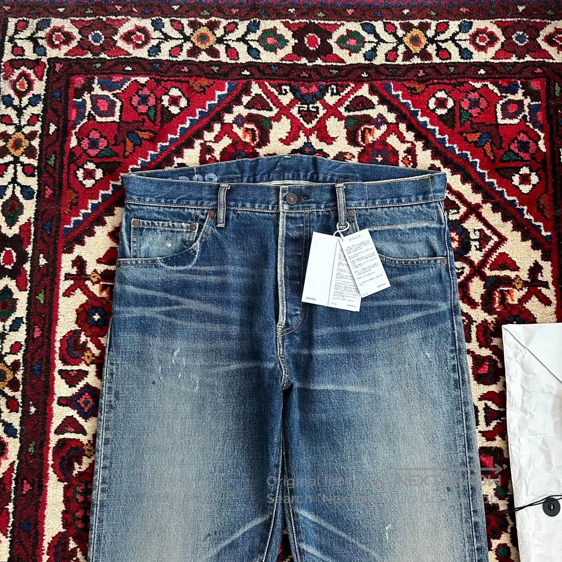 Visvim visvim blue washed denim pants size 36. Size US 36 / EU 52 - 6 Thumbnail