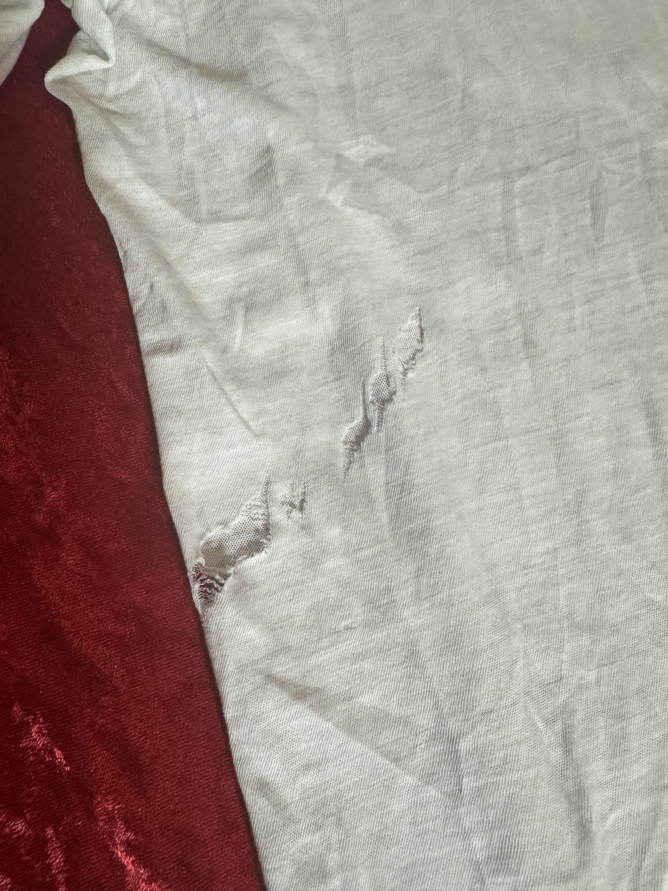 Vintage Vintage White Threadbare Shirt 50/50 Size US XS / EU 42 / 0 - 5 Thumbnail