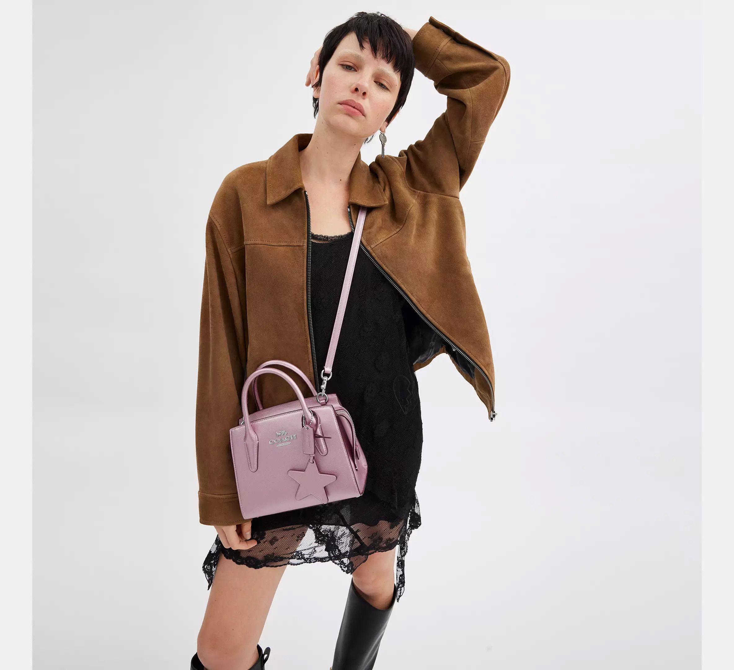 Coach Andrea Carryall Bag CW024 Size ONE SIZE - 9 Thumbnail