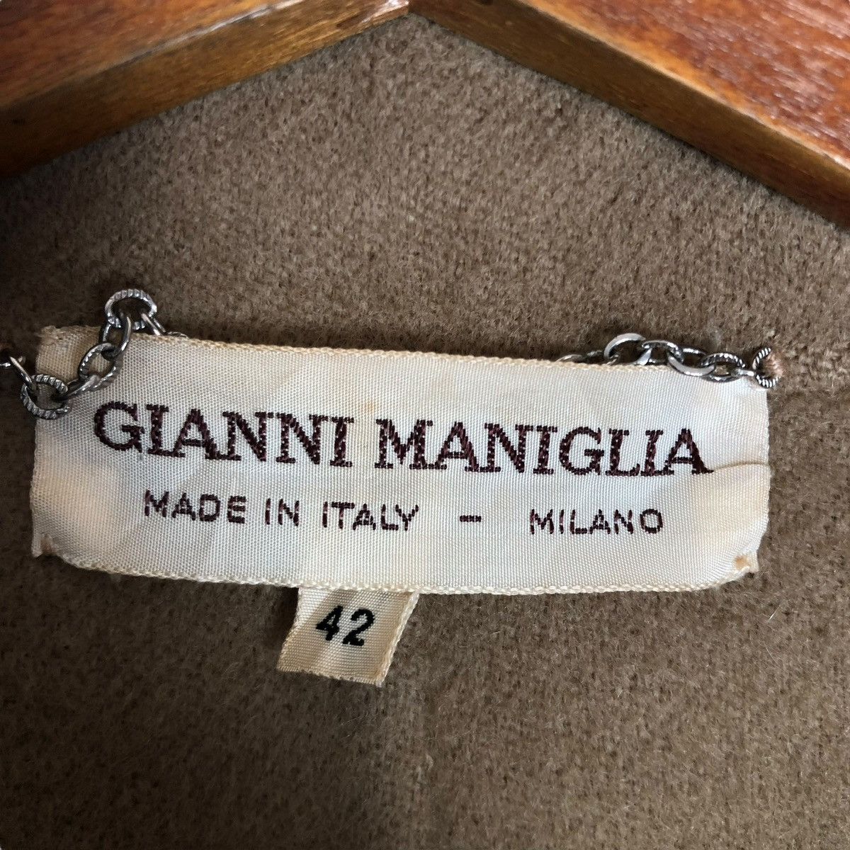 Other Vintage Gianni Maniglia Milano Italy Coat Double Breasted Size S / US 4 / IT 40 - 9 Thumbnail