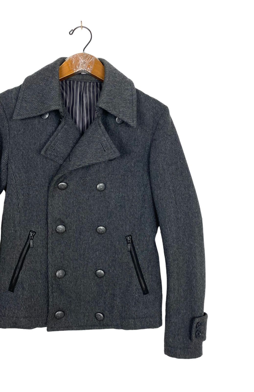 Tornado Mart Rare‼️ Vintage Tornado Mart Pea Coat Double Breasted Size US XS / EU 42 / 0 - 3 Thumbnail