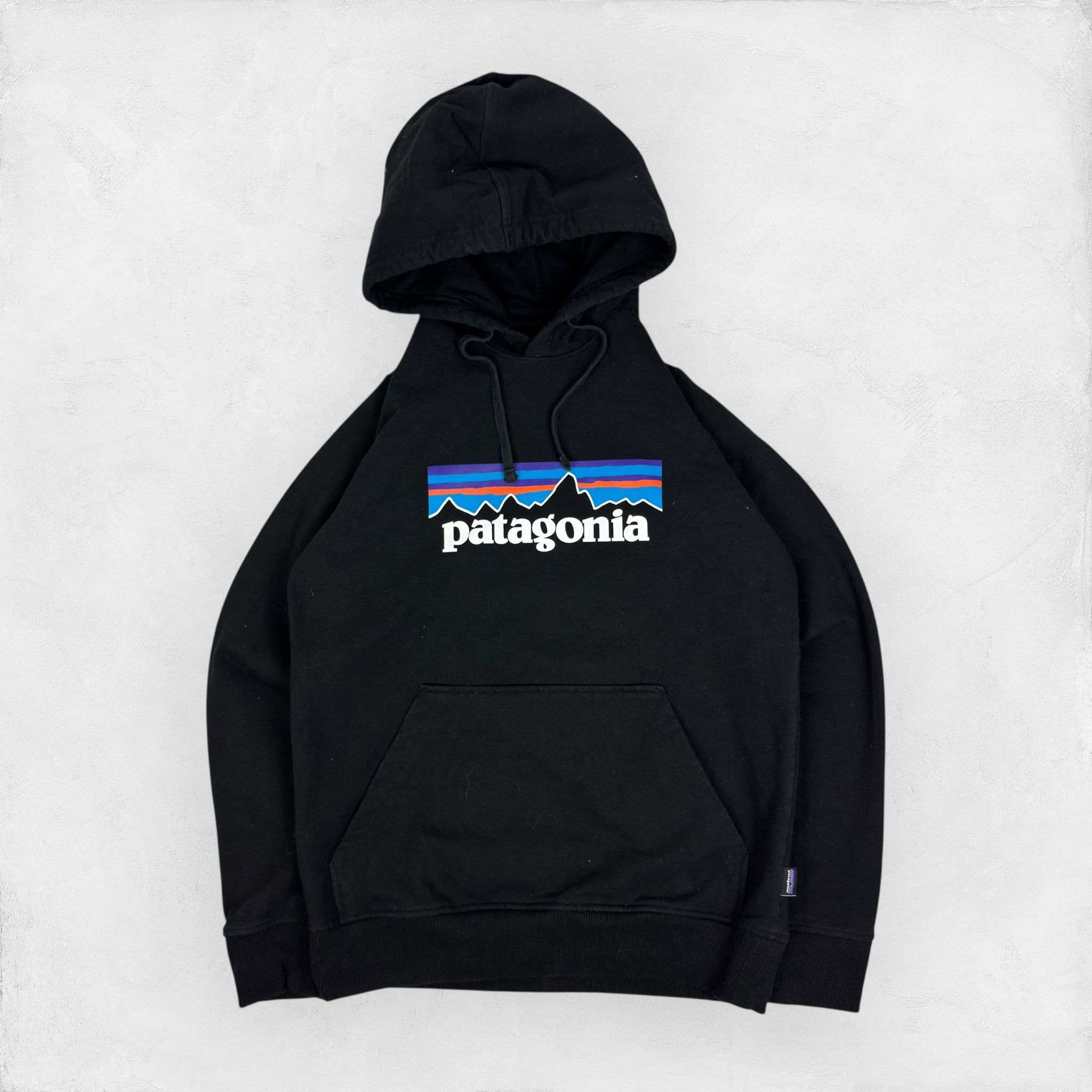 Patagonia Patagonia Uprisal Hoody Men's Black Cotton Logo Hoodie Small Size US S / EU 44-46 / 1 - 2 Thumbnail