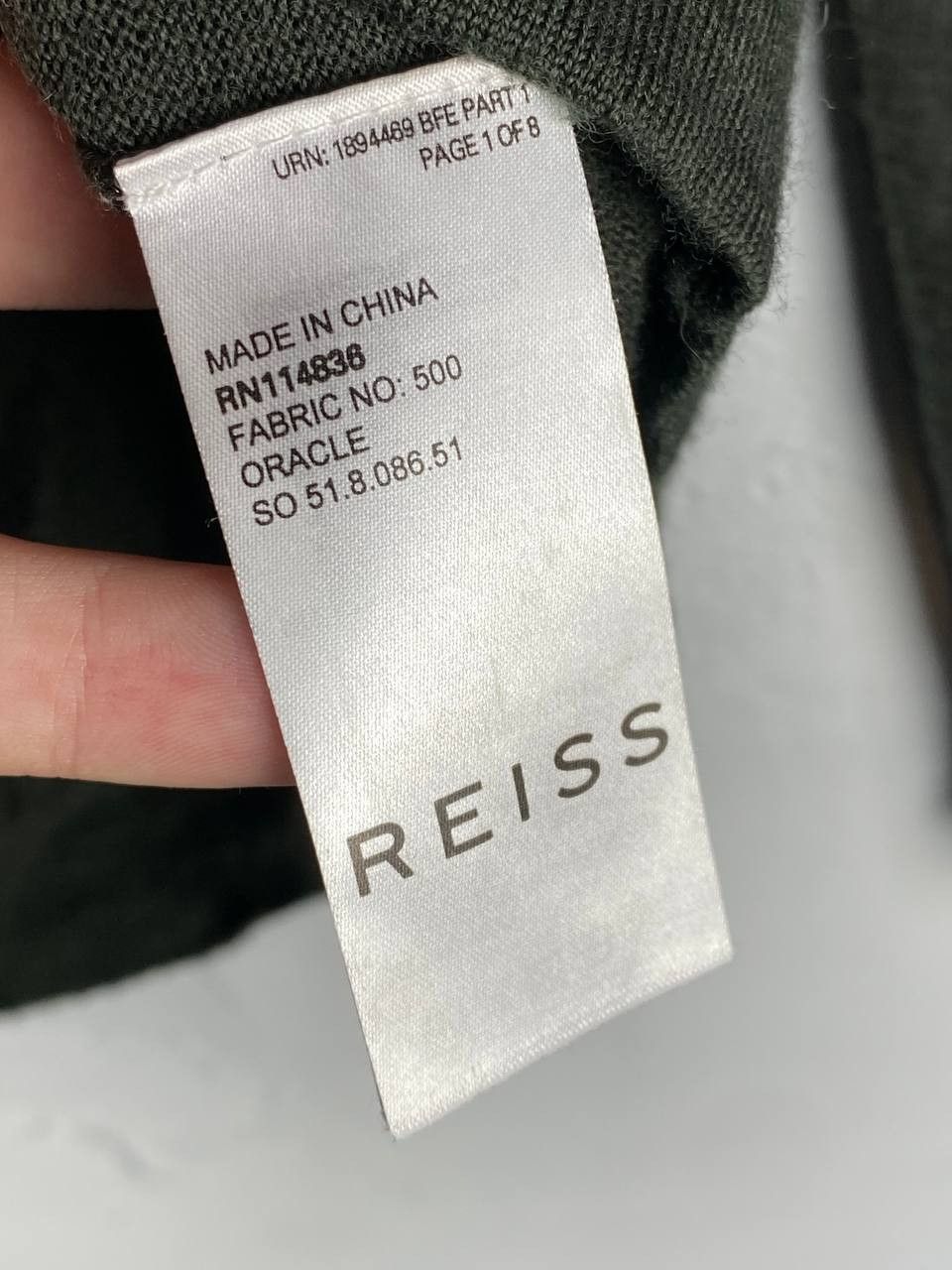 Reiss Reiss Oracle Button Sweater Polo Wool Cardigan Size US M / EU 48-50 / 2 - 6 Thumbnail